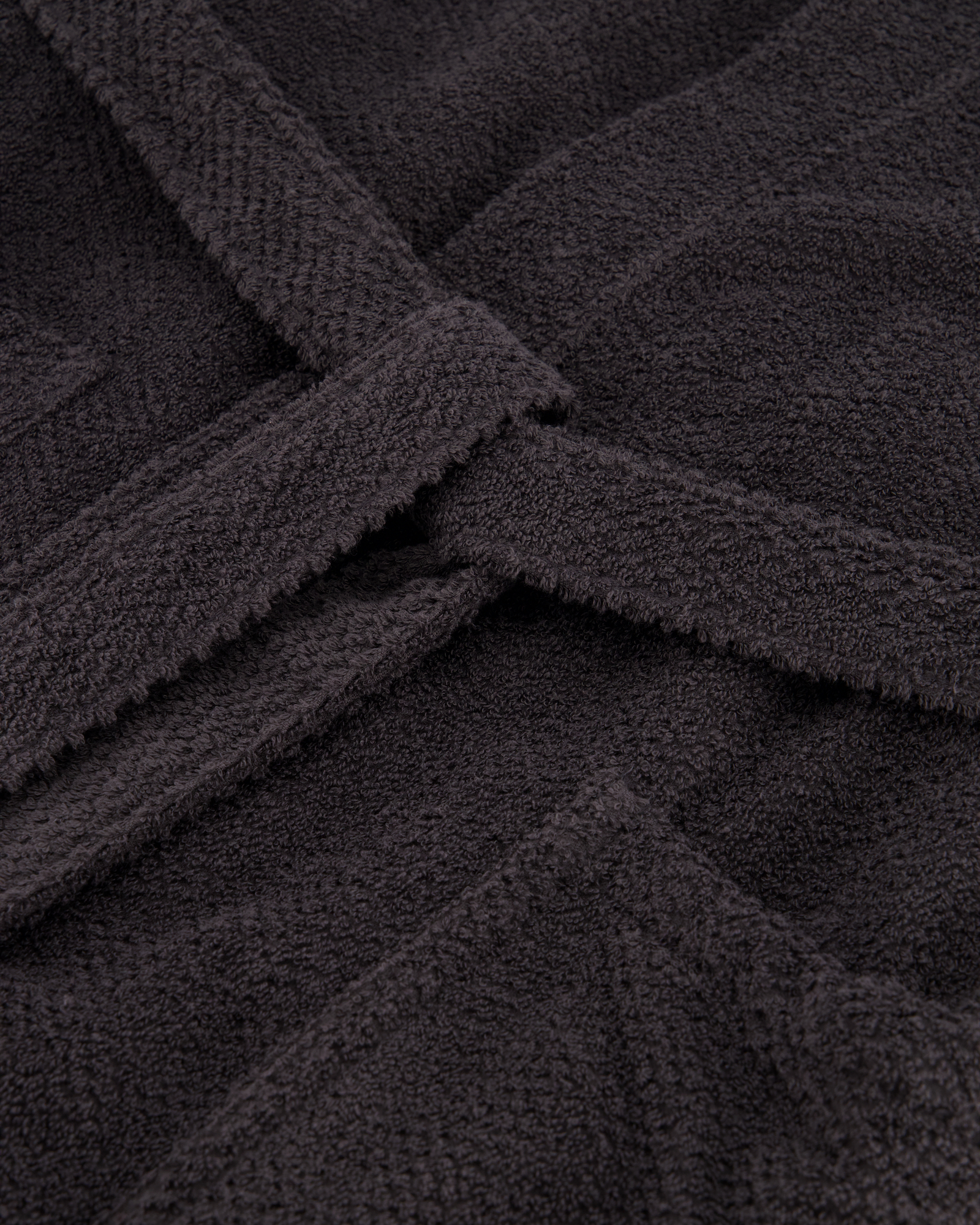 Cawö Bademäntel Herren Kimono Pure 5622 basalt - 740