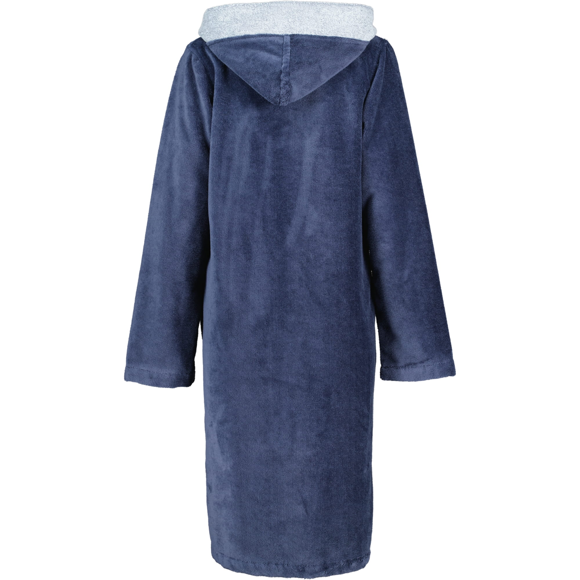 Cawö Home Bademäntel Damen Kurzmantel Kapuze 841 - Farbe: sea - 10 - L