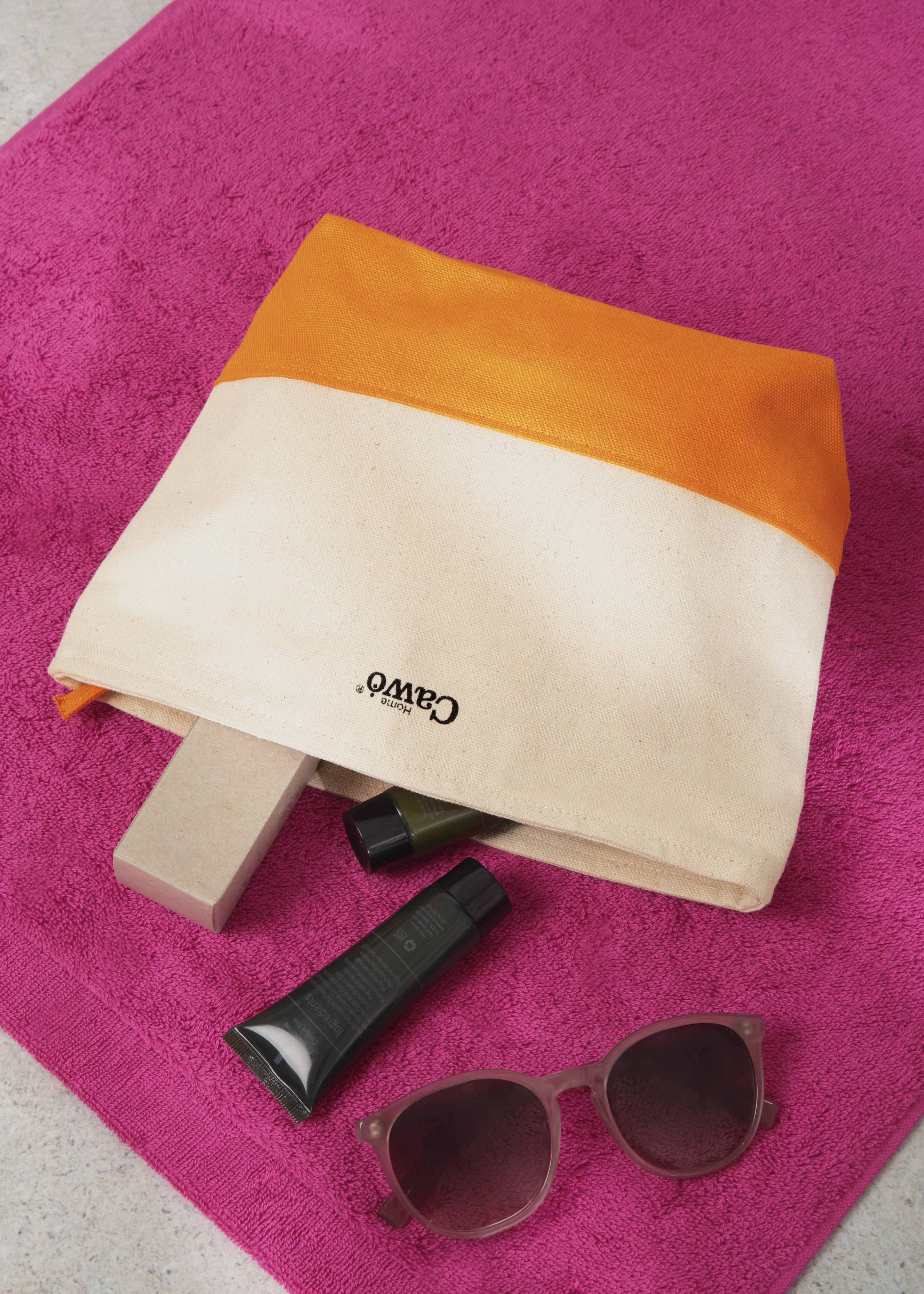 Cawö Home Kulturtaschen Accessory Bag 55707 rot - 23 - 18x26 cm