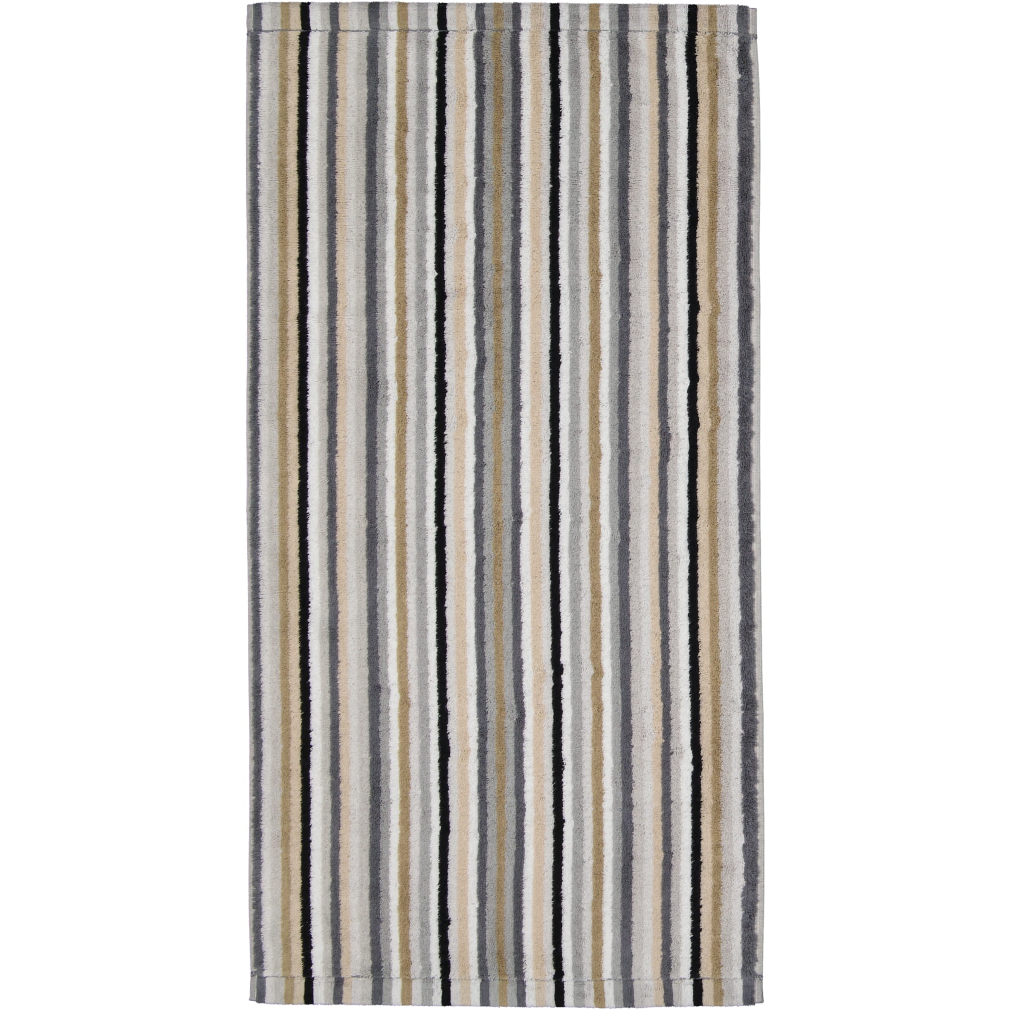 Cawö - Life Style Streifen 7048 - Farbe: 37 - kiesel - Handtuch 50x100 cm