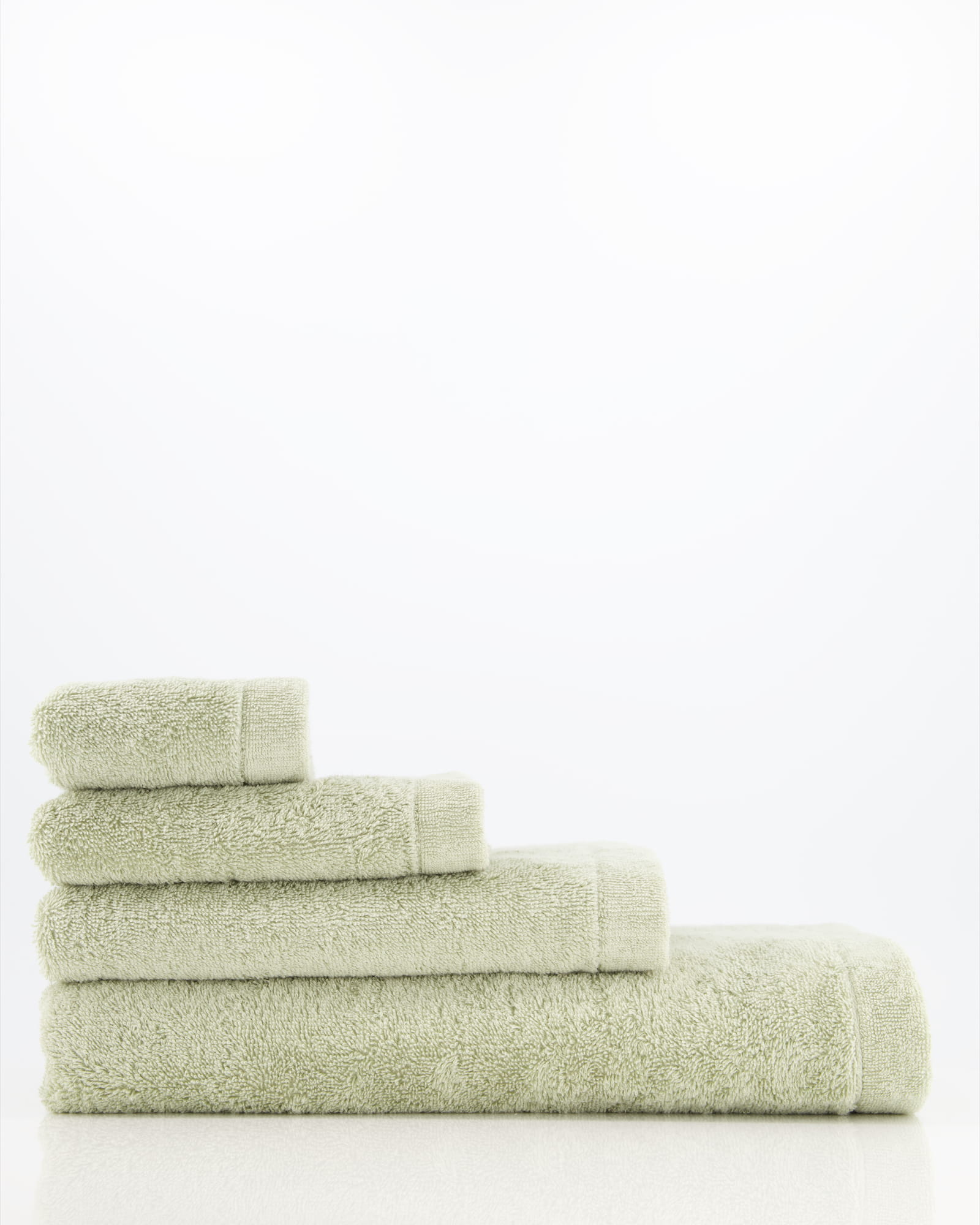 Cawö Handtücher Lifestyle Uni 7007 wasabi - 420 - Seiflappen 30x30 cm