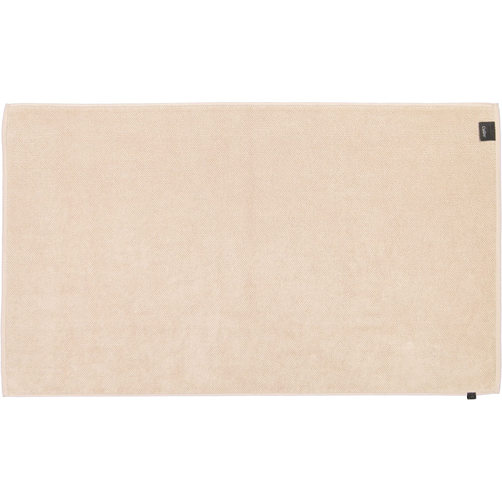 Cawö Home Badteppiche Loop 1007 beige - 370 - 70x120 cm