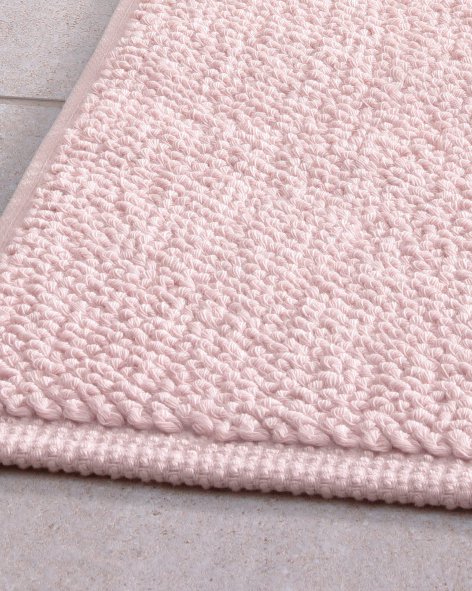 Cawö Home - Badteppich Loop 1007 - Farbe: puder - 383 - 70x120 cm