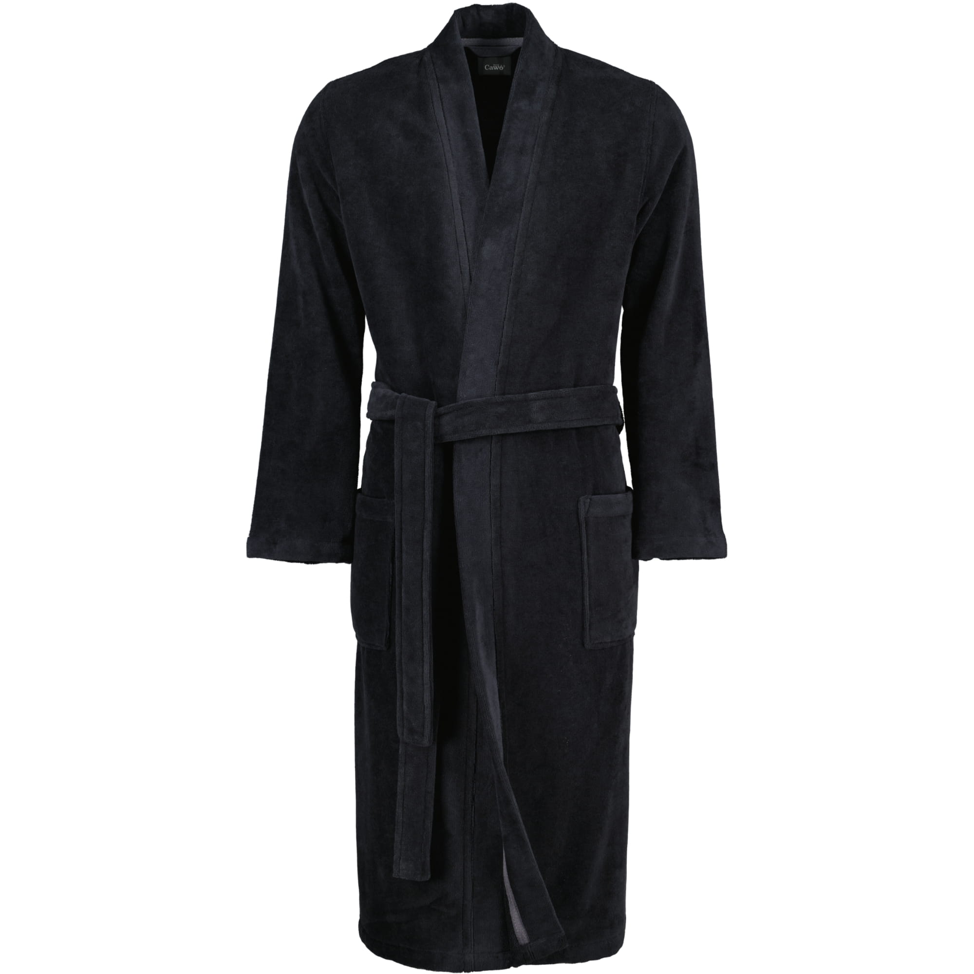 Cawö Home - Herren Bademantel Kimono 823 - Farbe: lava - 97 - S