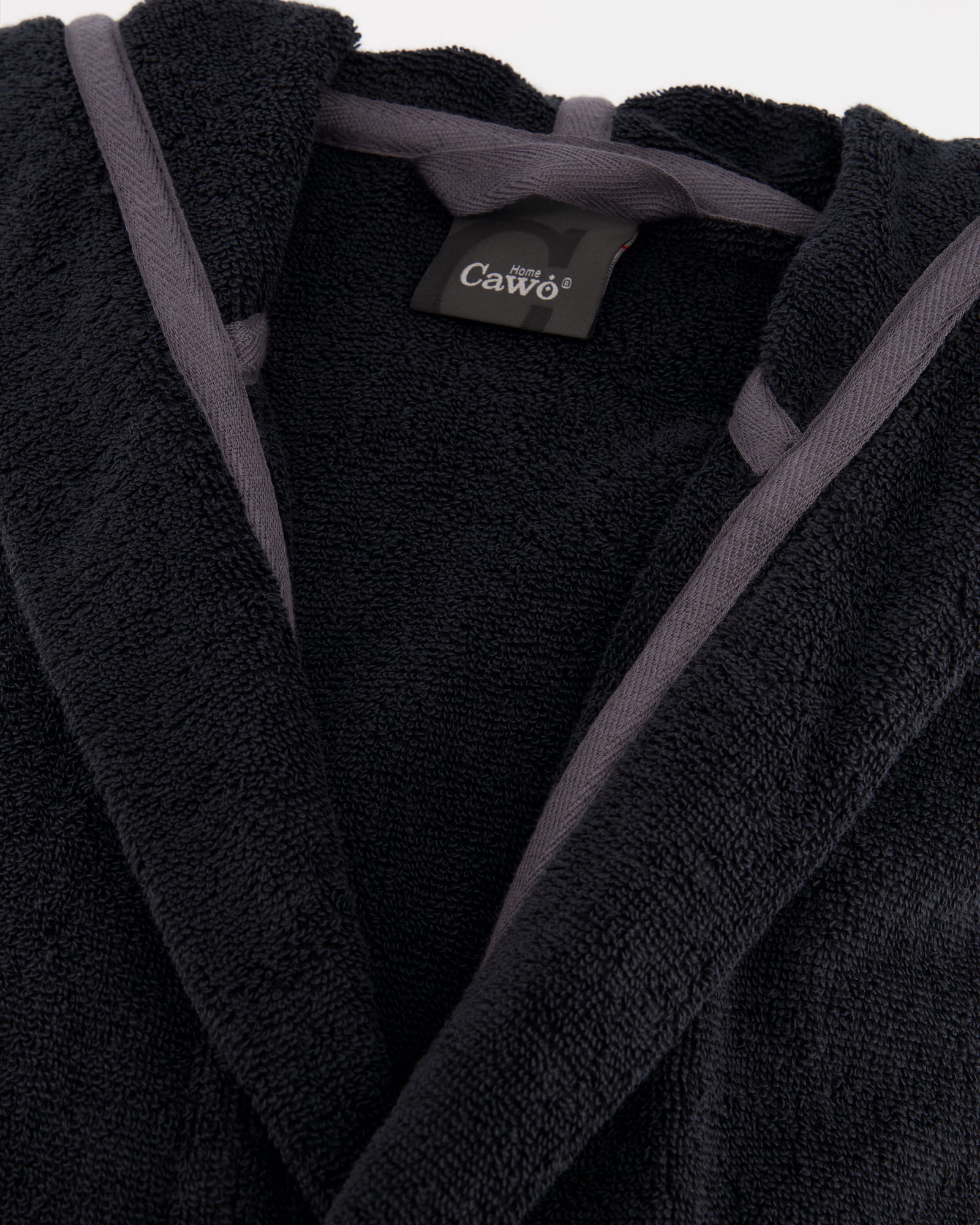 Cawö Home Bademäntel Herren Kapuze Classic 842 lava - 97