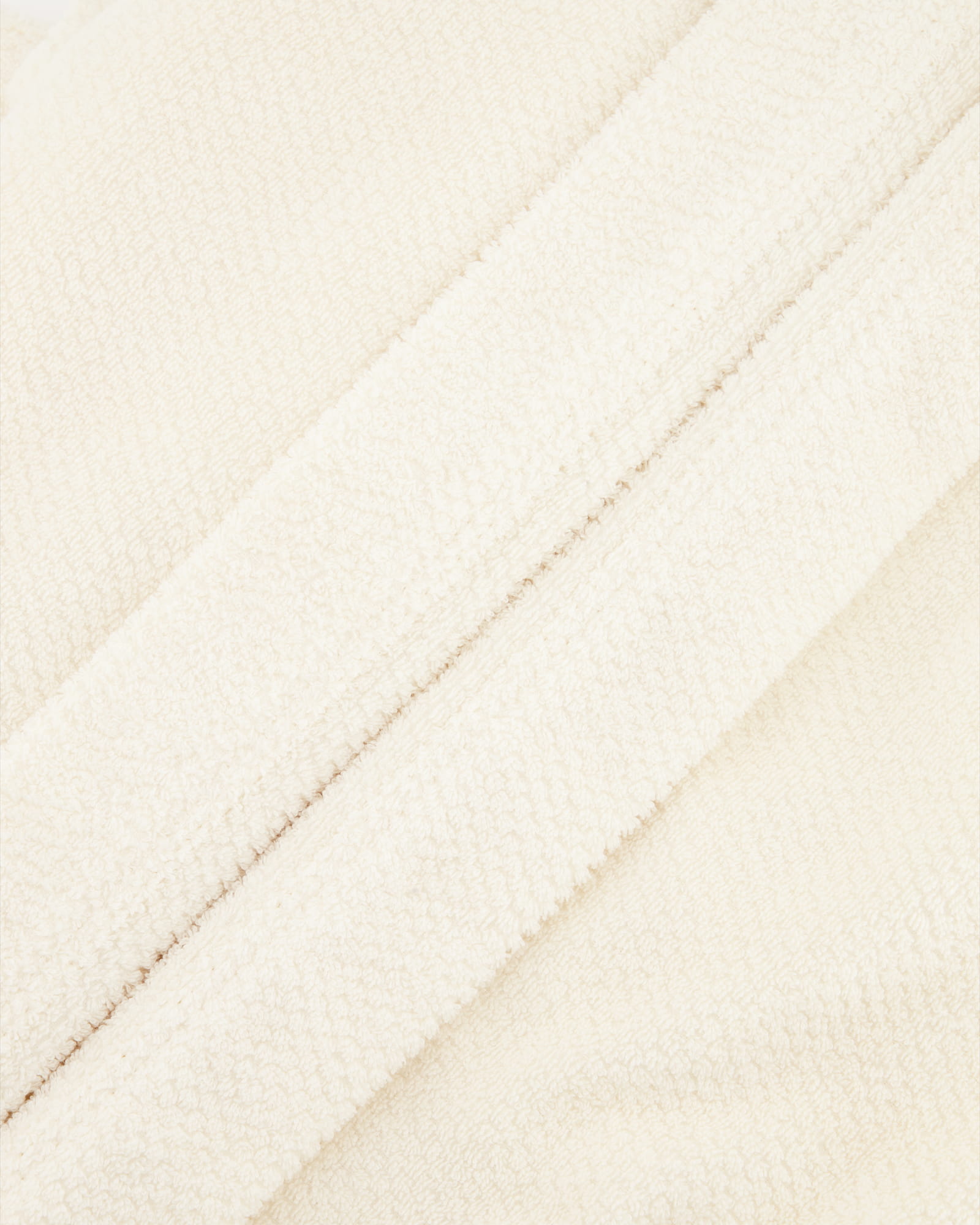 Cawö Herren Bademantel Kapuze Pure 5623 - Farbe: natur - 356
