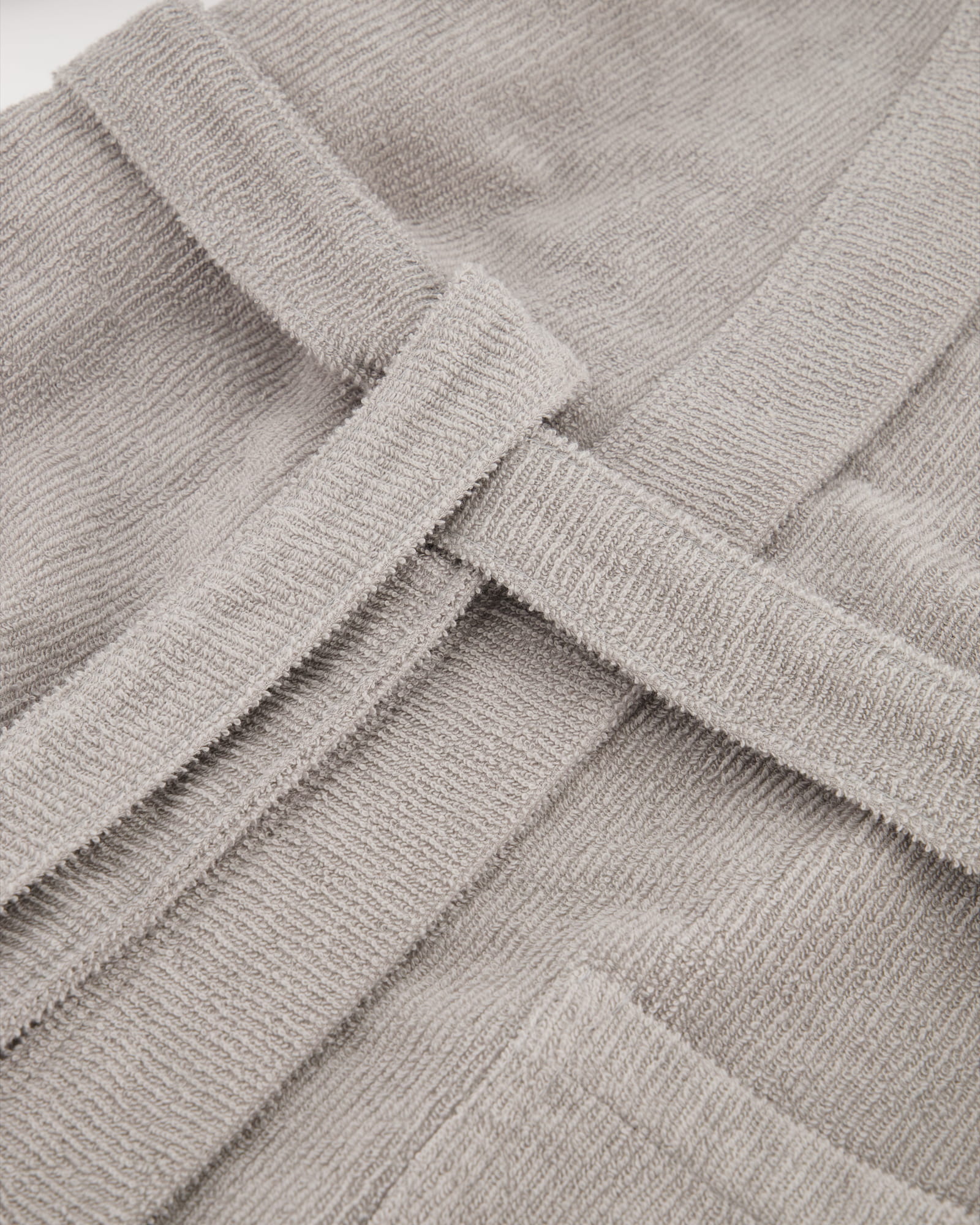 Cawö Bademäntel Herren Kimono Struktur 5509 stein - 727