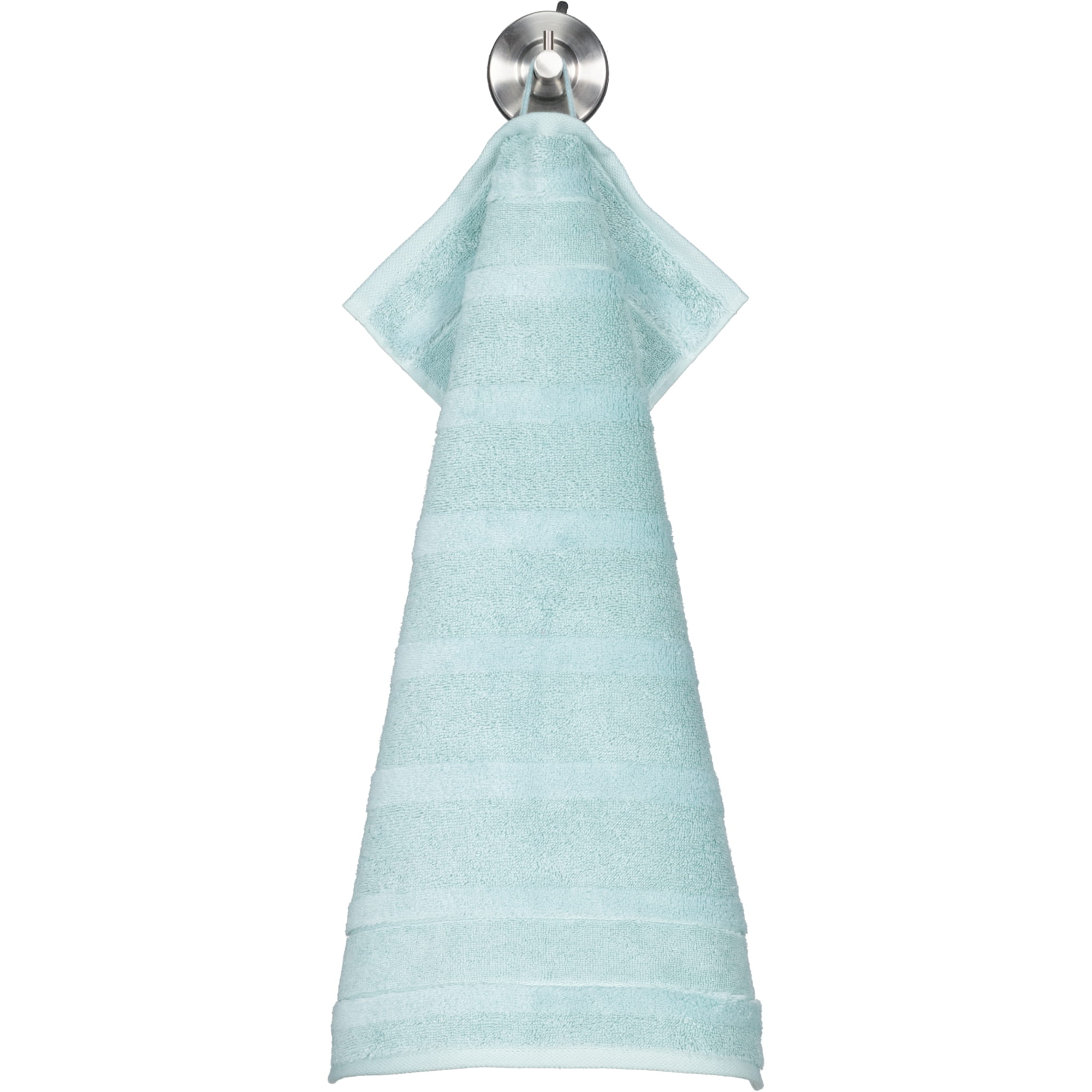 Cawö - Noblesse2 1002 - Farbe: seegrün - 455 - Gästetuch 30x50 cm