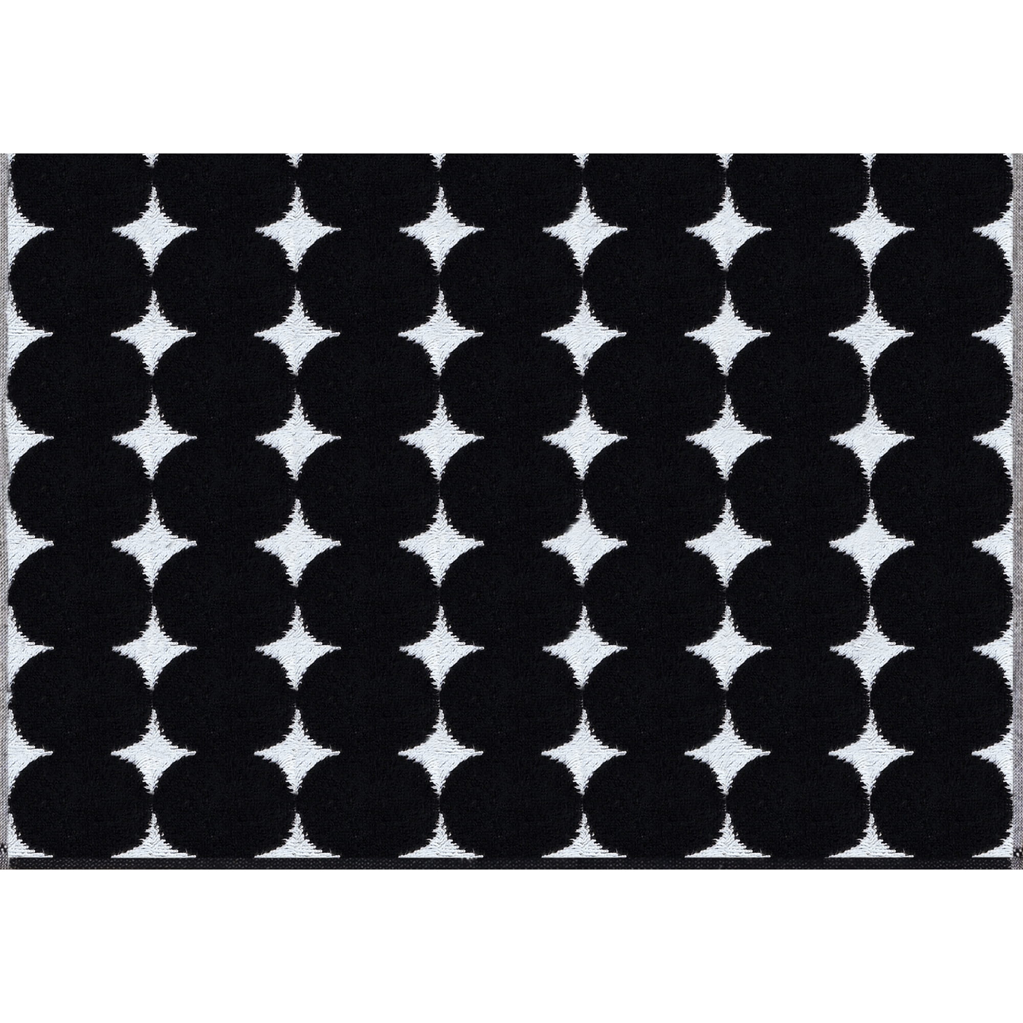 Cawö Handtücher Black&White Bubbles 6279 schwarz/weiß - 96