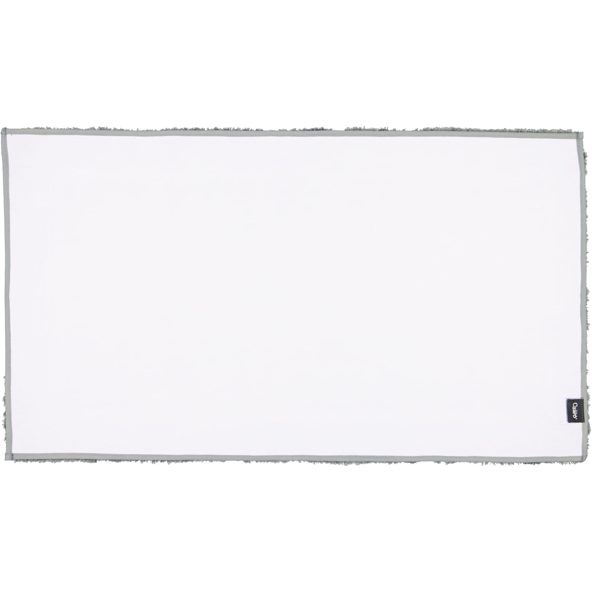 Cawö Home - Badteppich Luxury Home Two-Tone 590 - Farbe: schiefer - 77 - 70x120 cm