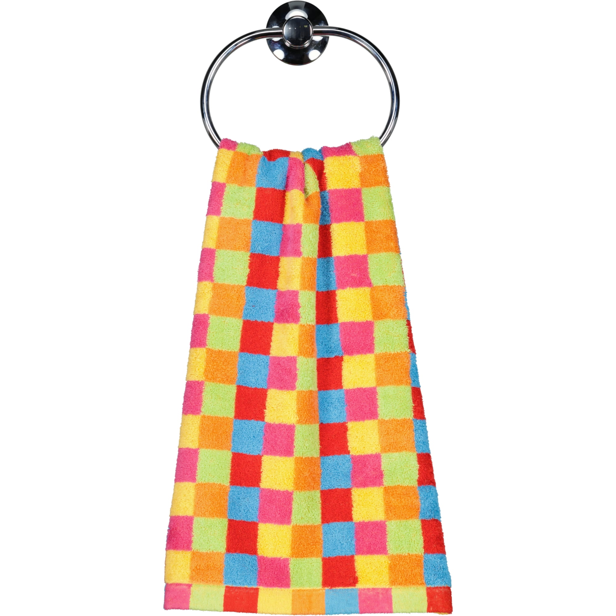 Cawö - Life Style Karo 7017 - Farbe: multicolor - 25 - Handtuch 50x100 cm