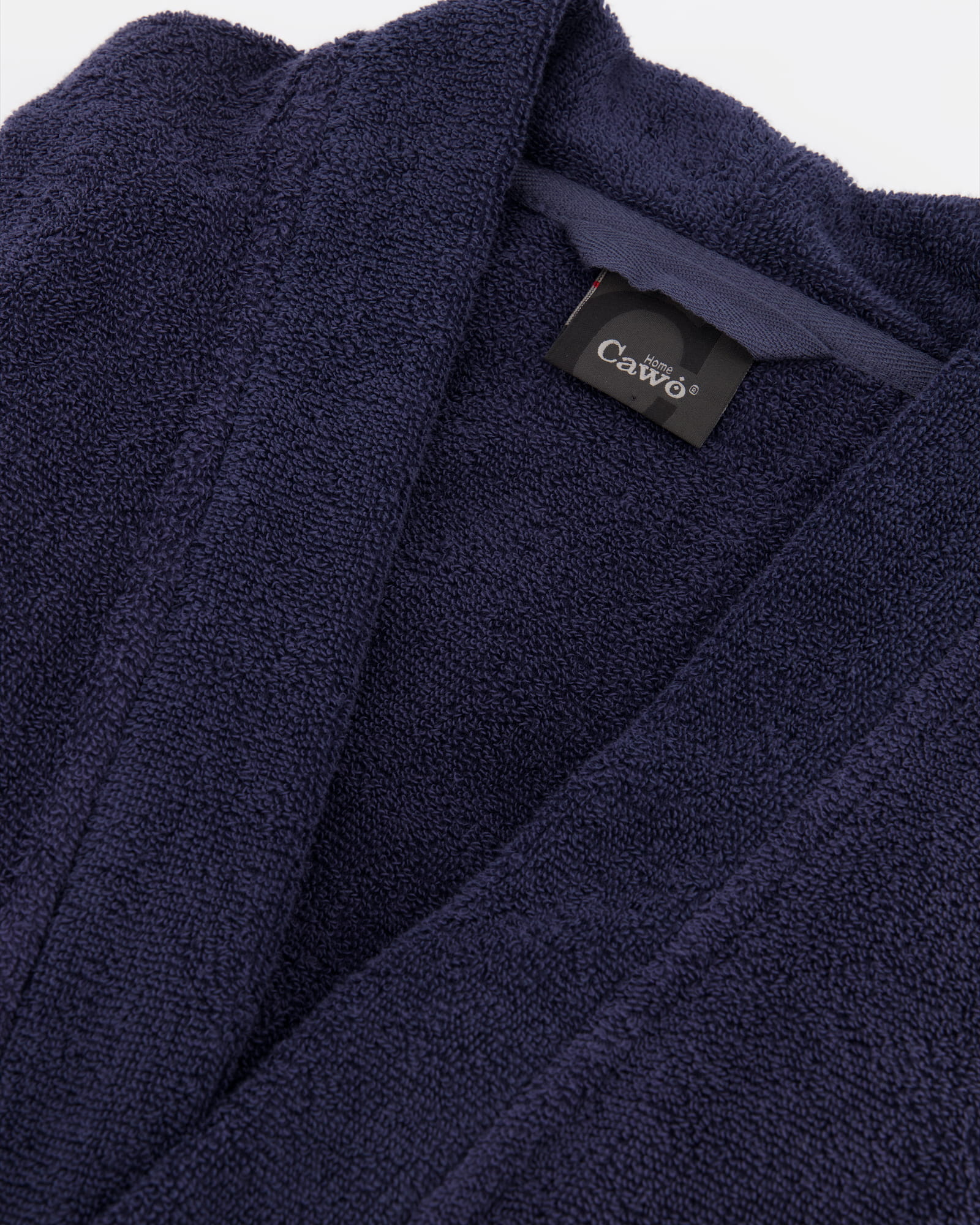 Cawö Home Damen Bademantel Kimono 826 - Farbe: blau - 17