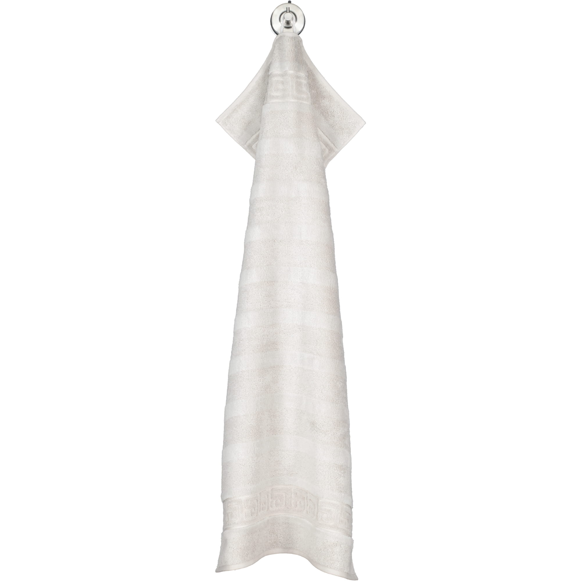 Cawö - Noblesse Uni 1001 - Farbe: 775 - silber - Handtuch 50x100 cm