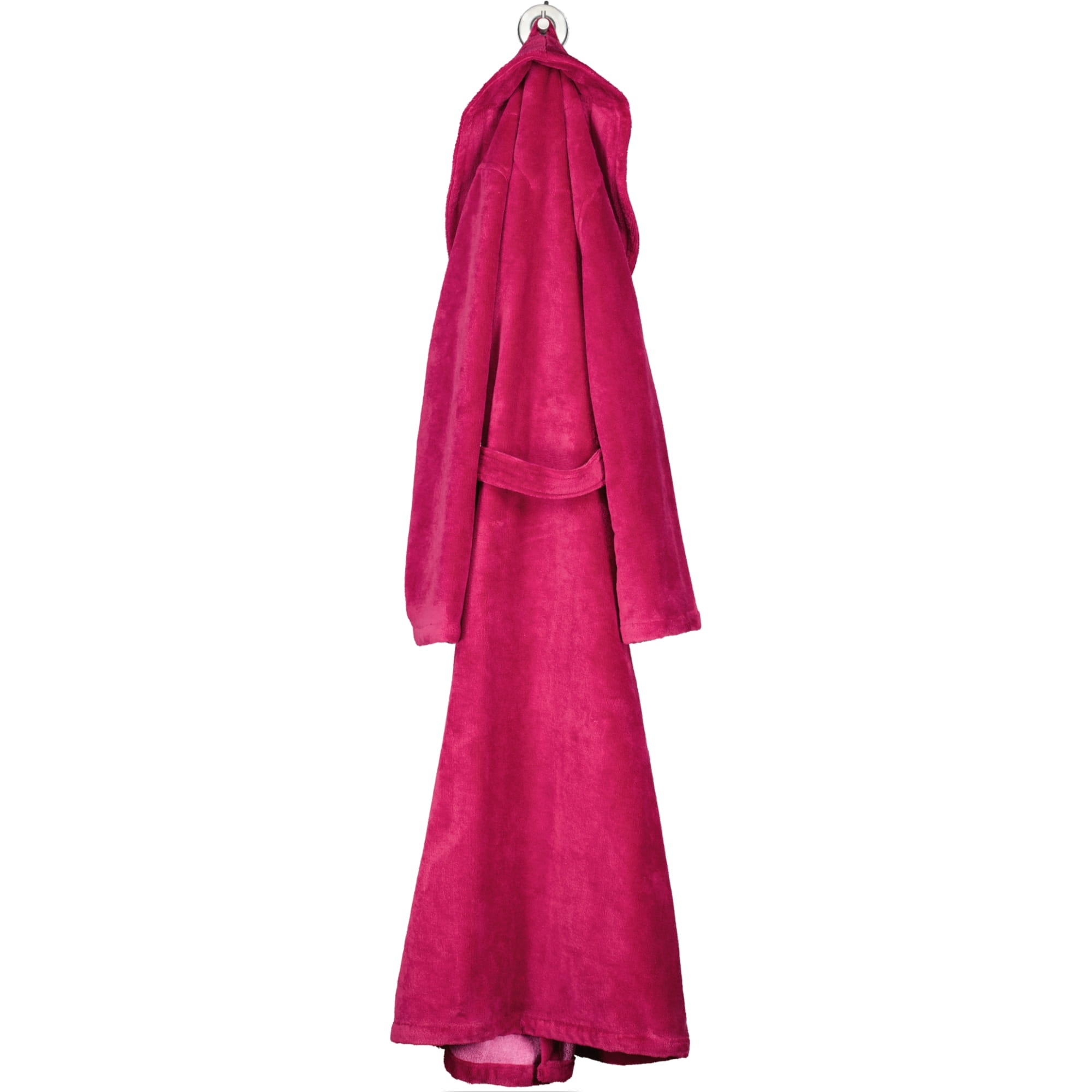 Cawö Home Damen Bademantel Schalkragen 806 - Farbe: beere - 22