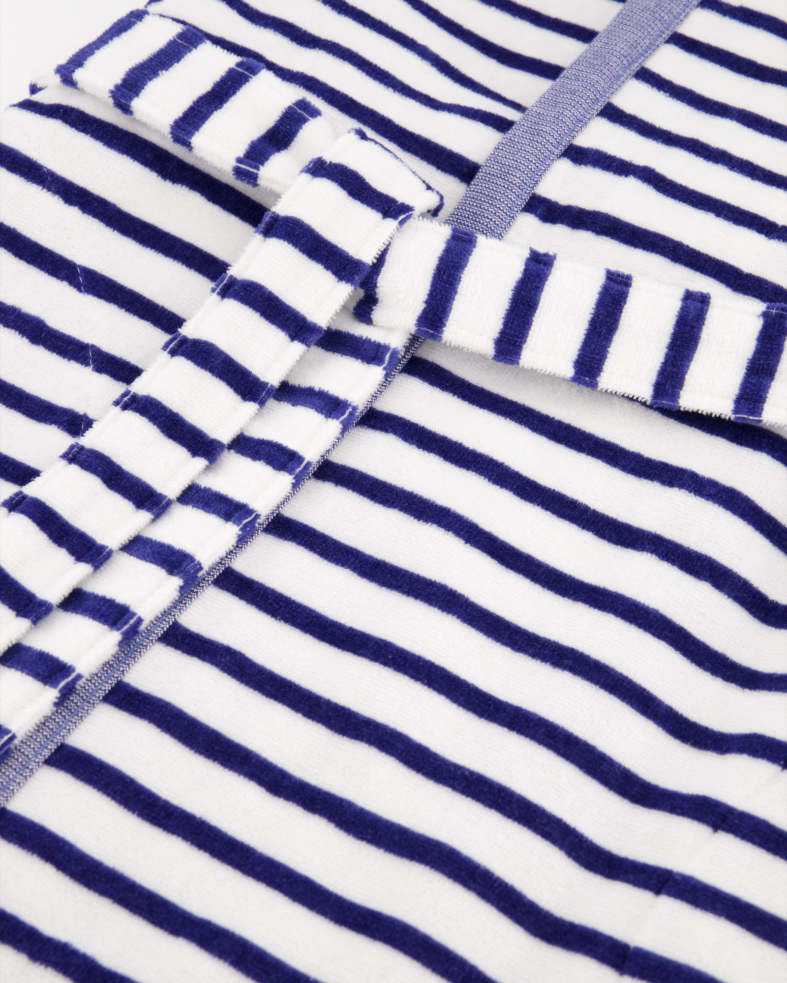 Cawö - Damen Bademantel Kapuze Breton 6596 - Farbe: navy - 16