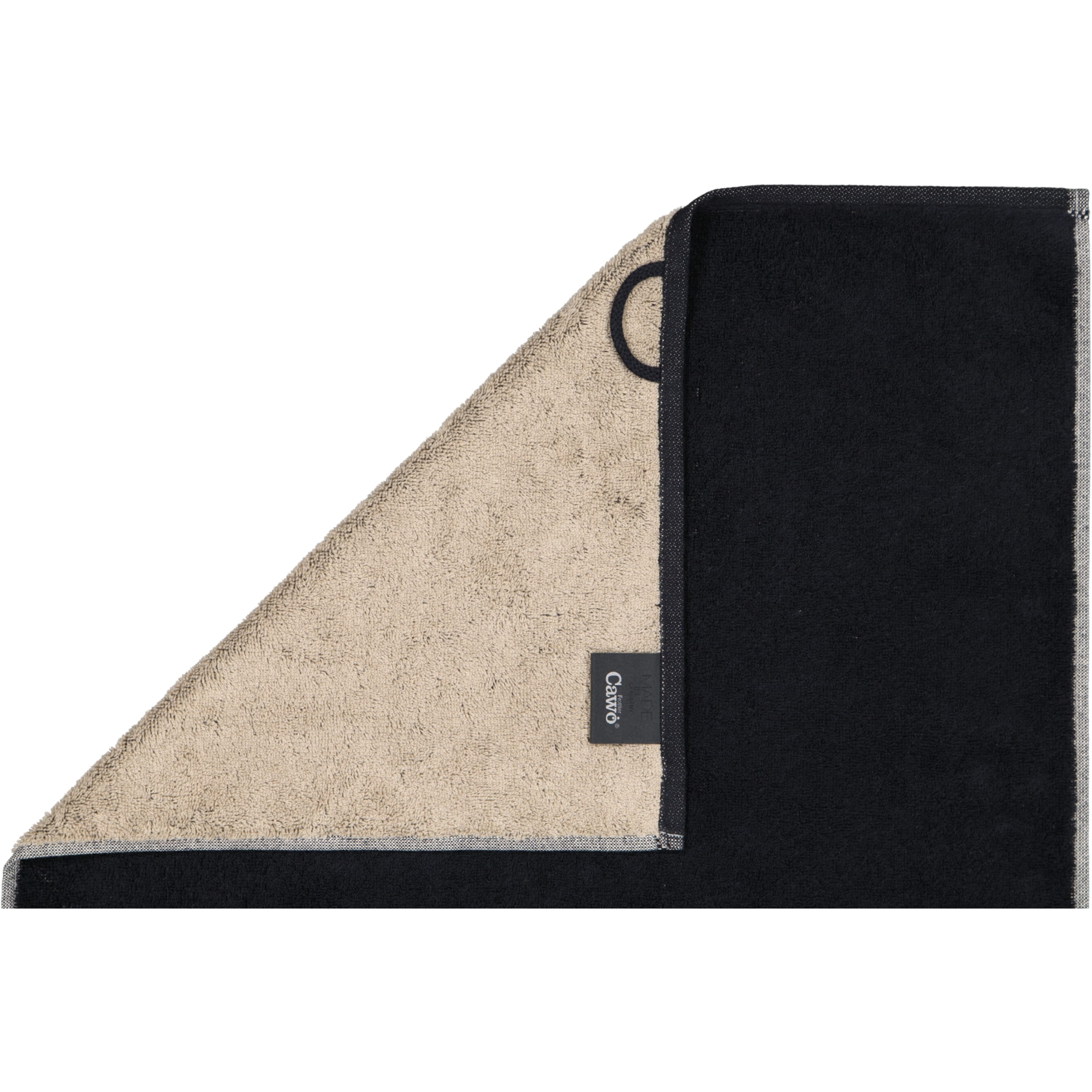 Cawö Handtücher WE LOVE DOGS Companion 6248 Schwarz-Beige - 93