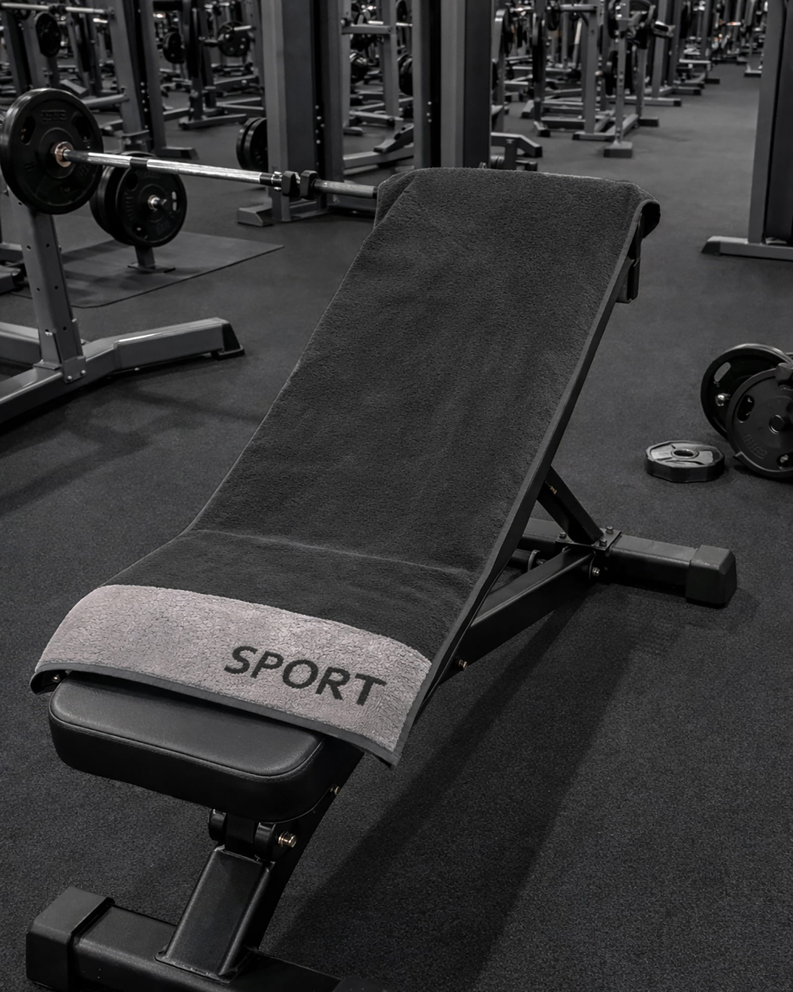 Cawö Fitness-Handtücher SPORT 6290 metal - 77 - 50x130 cm