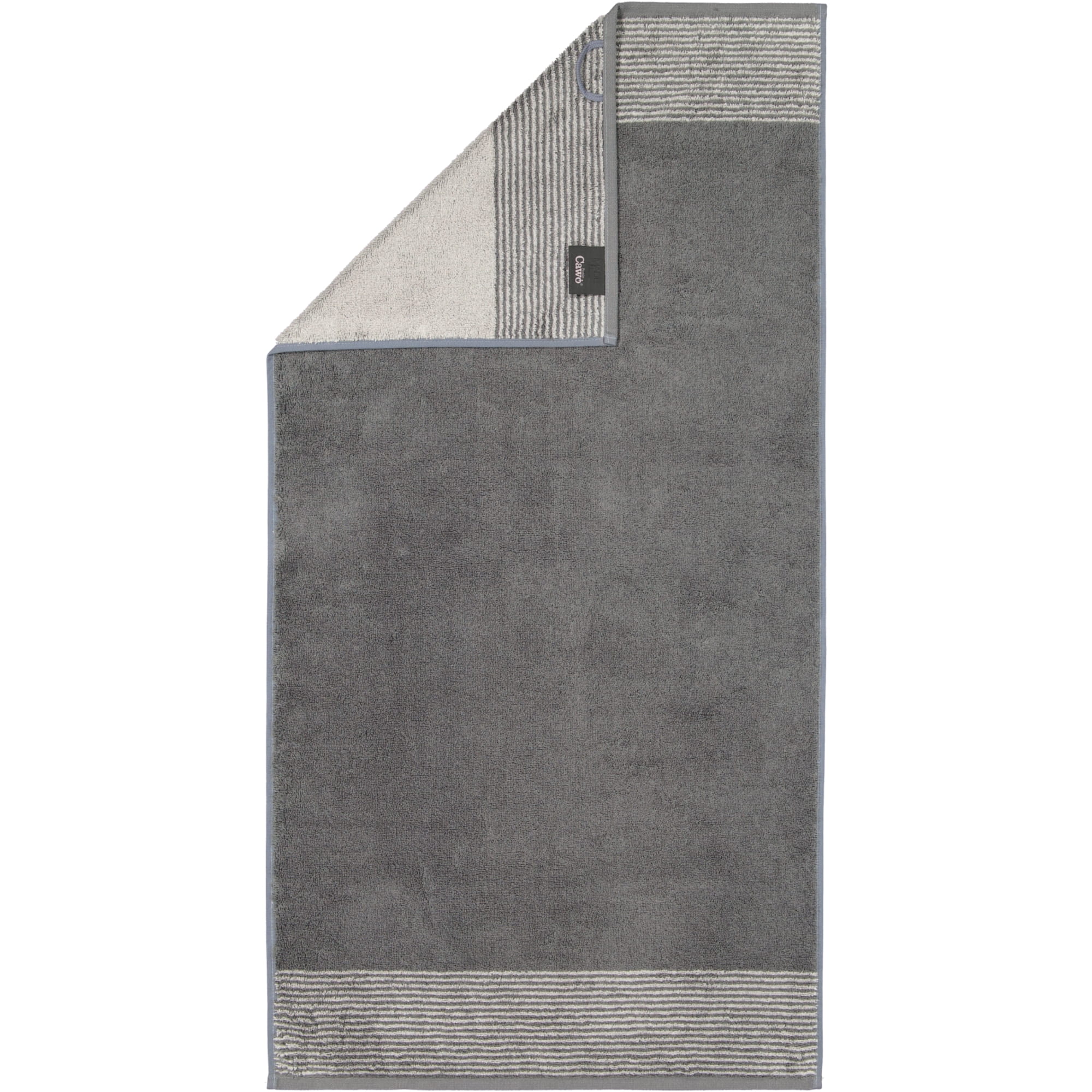 Cawö Handtücher Luxury Home Two-Tone 590 schiefer - 77