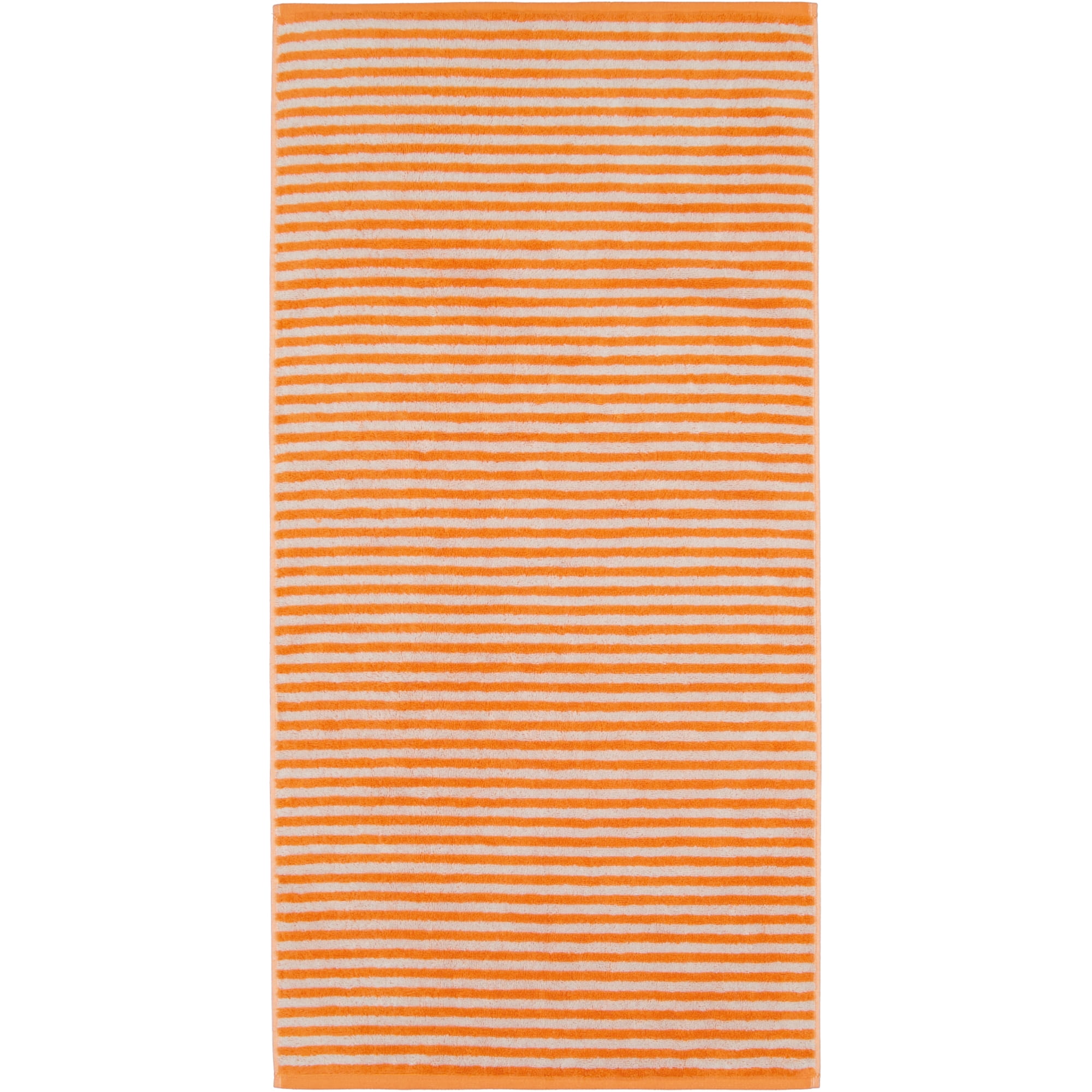 Cawö Handtücher Campus Ringel 955 mandarine - 33 - Handtuch 50x100 cm