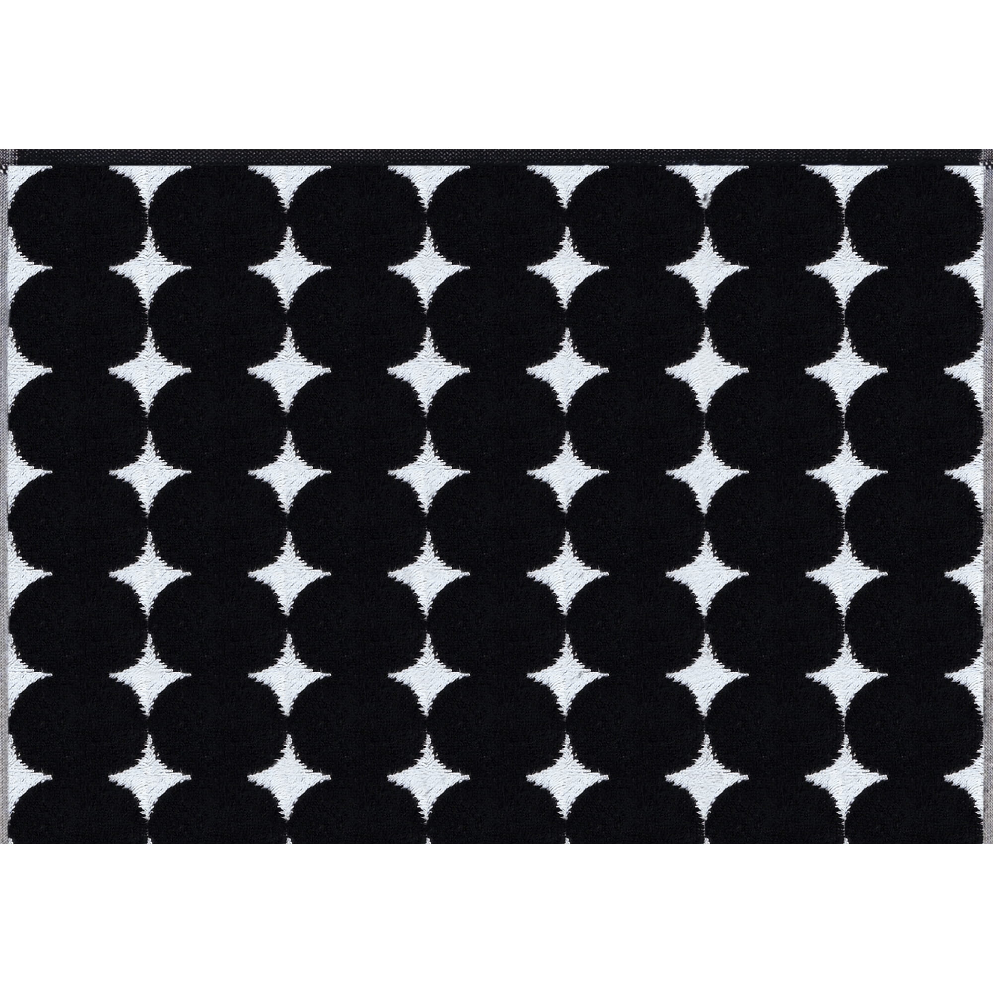 Cawö Handtücher Black&White Bubbles 6279 schwarz/weiß - 96