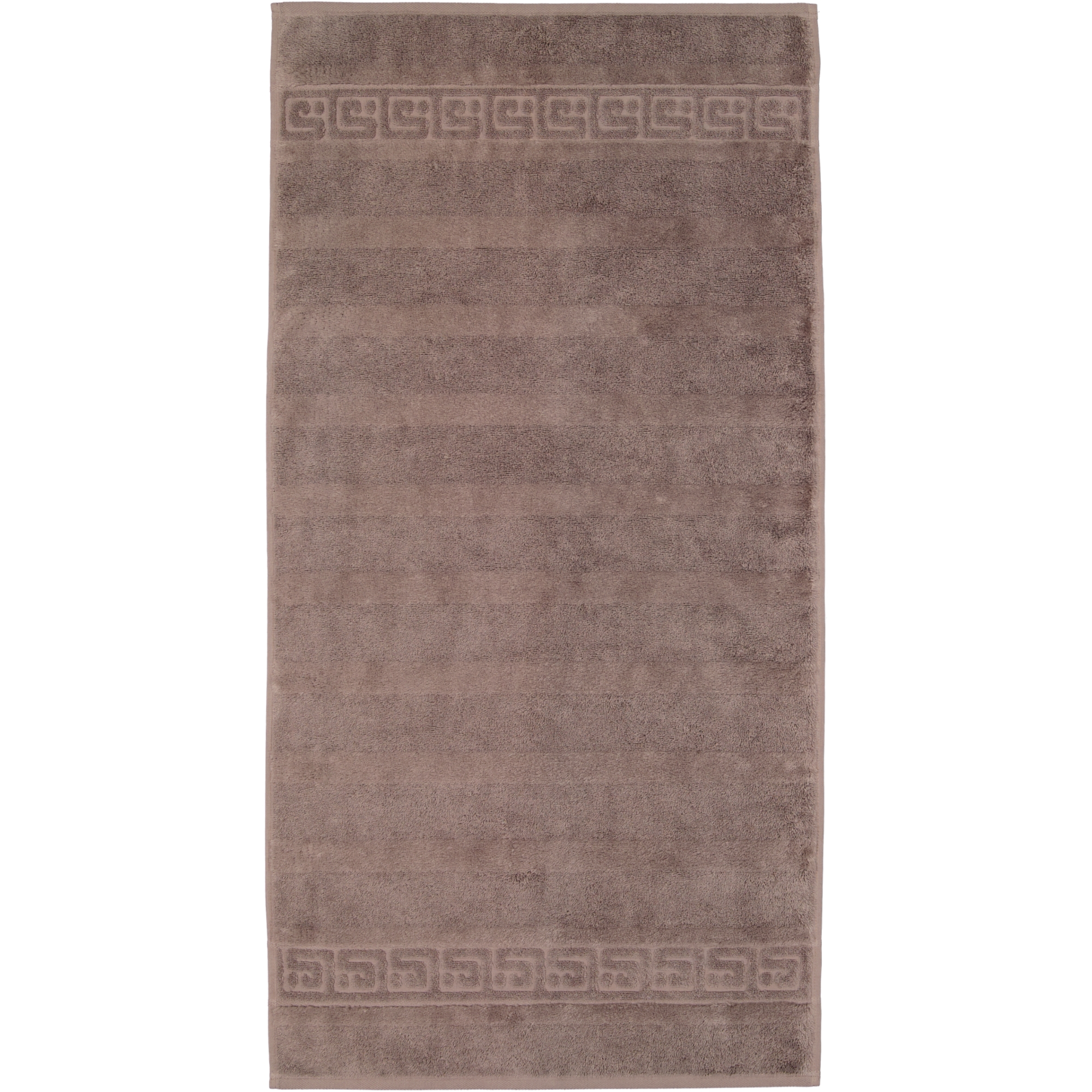 Cawö Handtücher Noblesse Uni 1001 walnuss - 348 - Waschhandschuh 16x22 cm