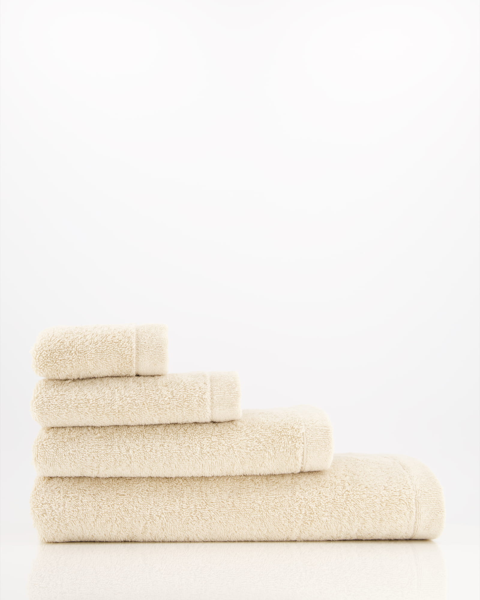 Cawö Handtücher Lifestyle Uni 7007 beige - 370 - Seiflappen 30x30 cm