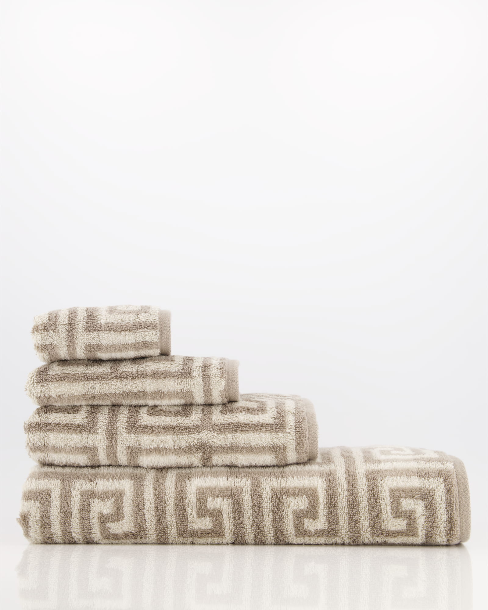 Cawö Handtücher Noblesse Elegance Allover 1088 graphit - 37 - Handtuch 50x100 cm