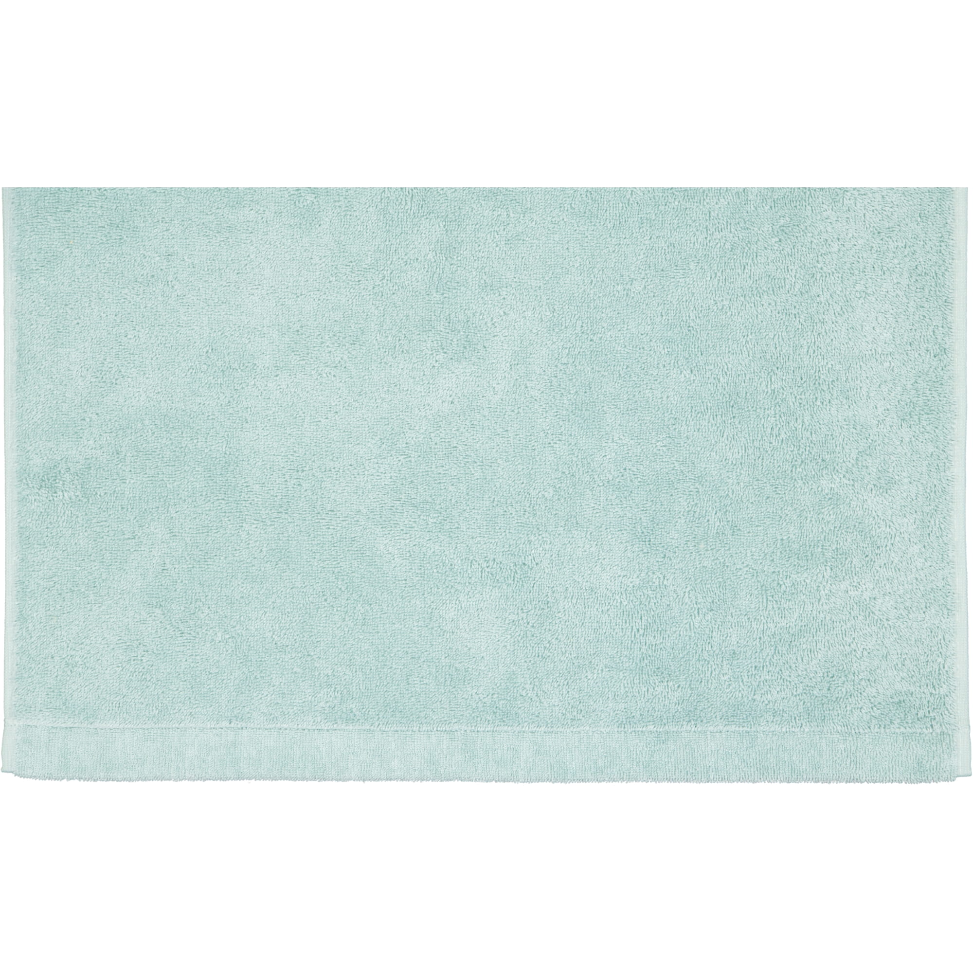 Cawö Handtücher Lifestyle Uni 7007 seegrün - 455 - Seiflappen 30x30 cm