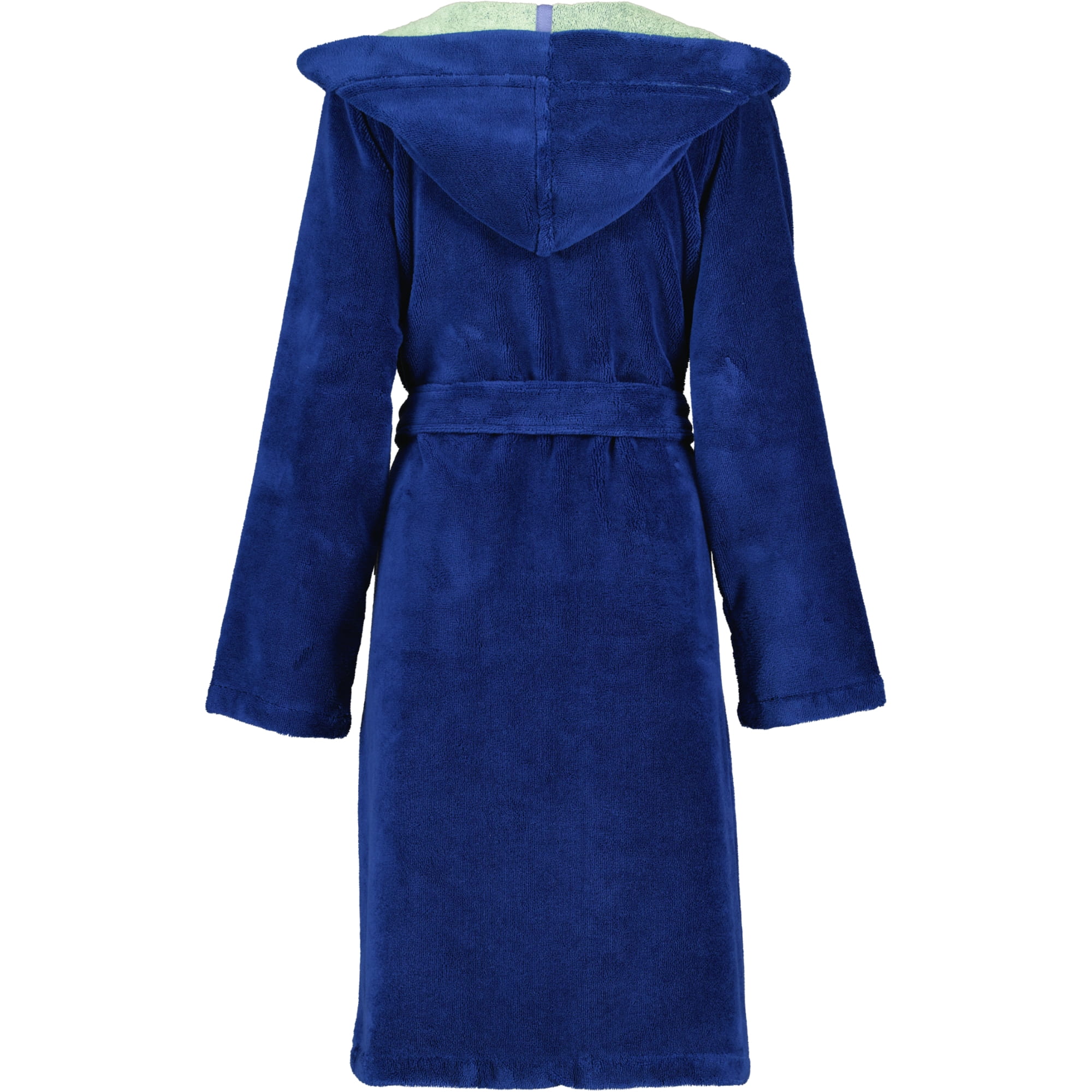 Cawö Home Bademäntel Damen Kapuze Kapuze 845 blau-grün - 14 - XS