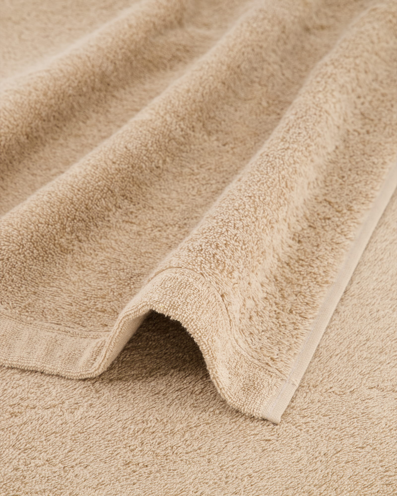 Cawö Handtücher Lifestyle Uni 7007 mandel - 328 - Seiflappen 30x30 cm