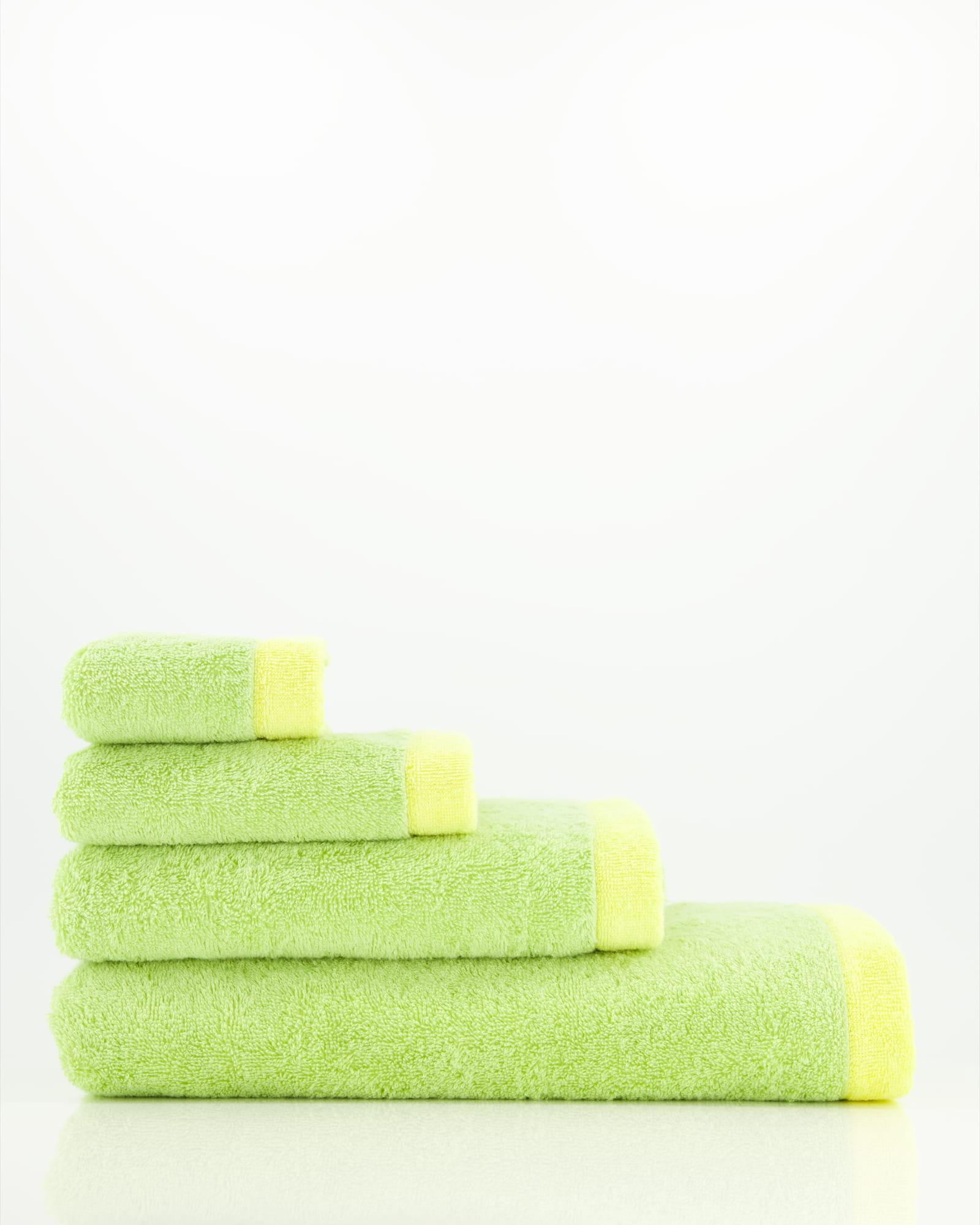 Cawö Handtücher Lifestyle Splash 7071 pistazie/lemon - 45