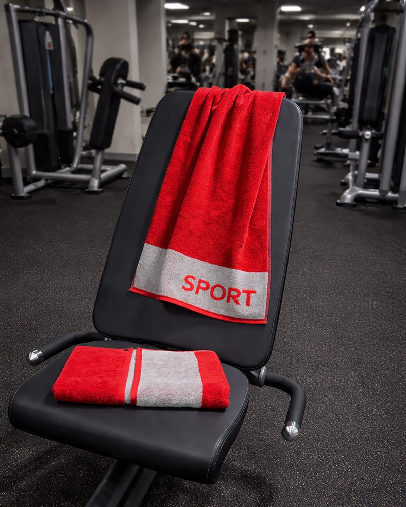 Cawö Fitness-Handtücher SPORT 6290 red - 72 - 50x130 cm