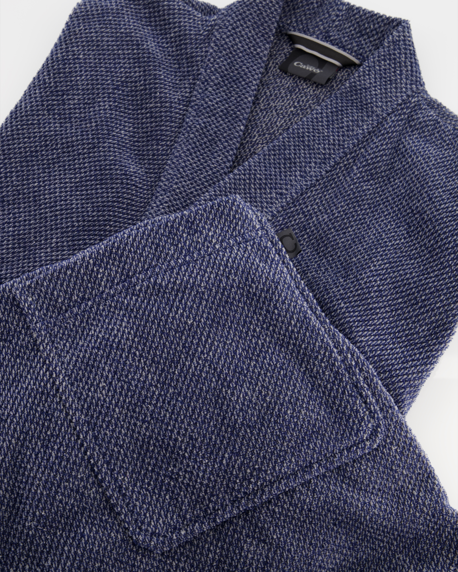 Cawö Home Herren Bademantel Kimono 5507 - Farbe: denim - 17 - S