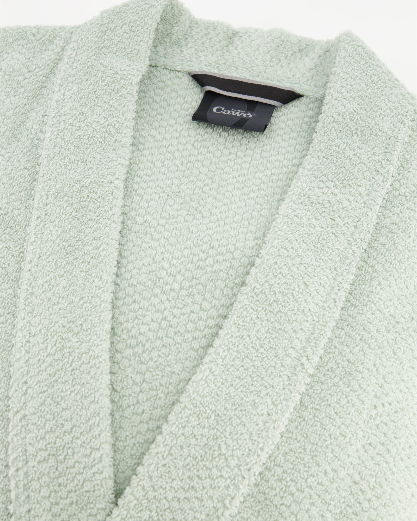 Cawö Bademäntel Damen Kimono Pure 5222 eukalyptus - 450