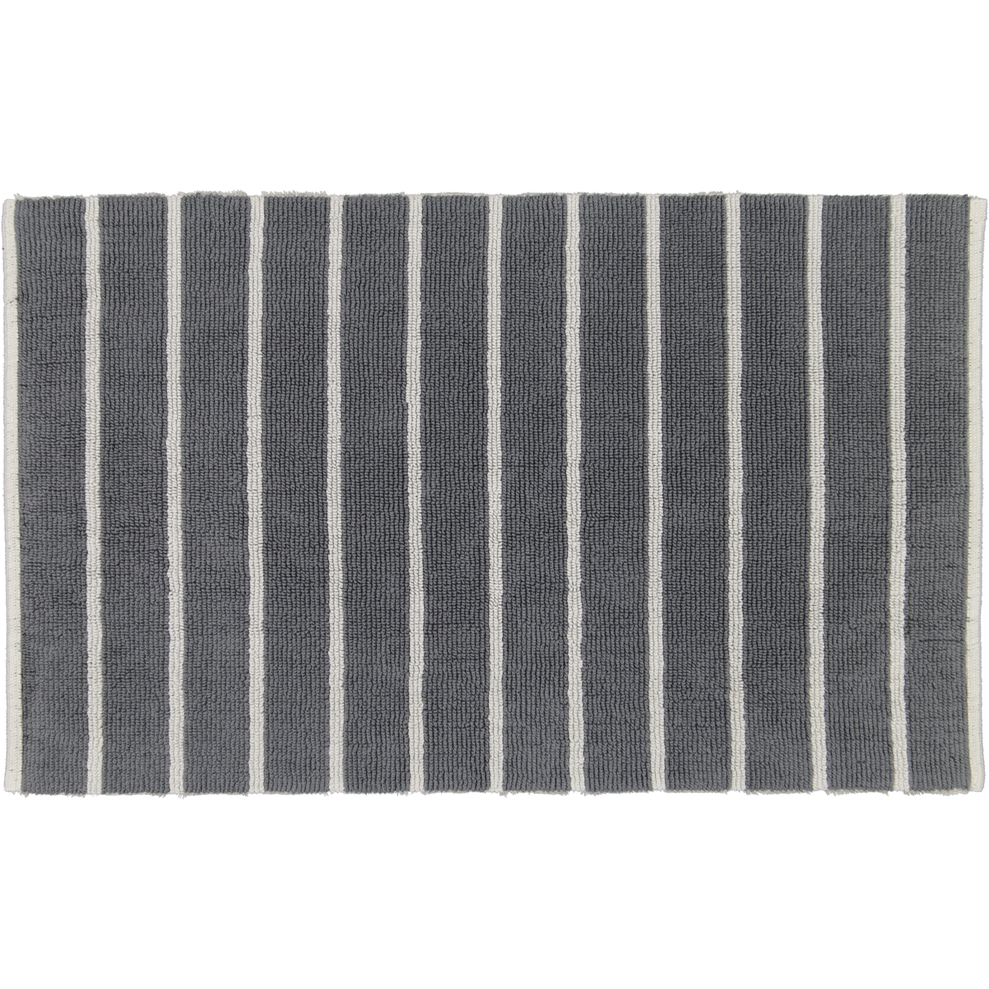 Cawö Home Badteppiche Balance Streifen 1008 platin - 77 - 60x100 cm