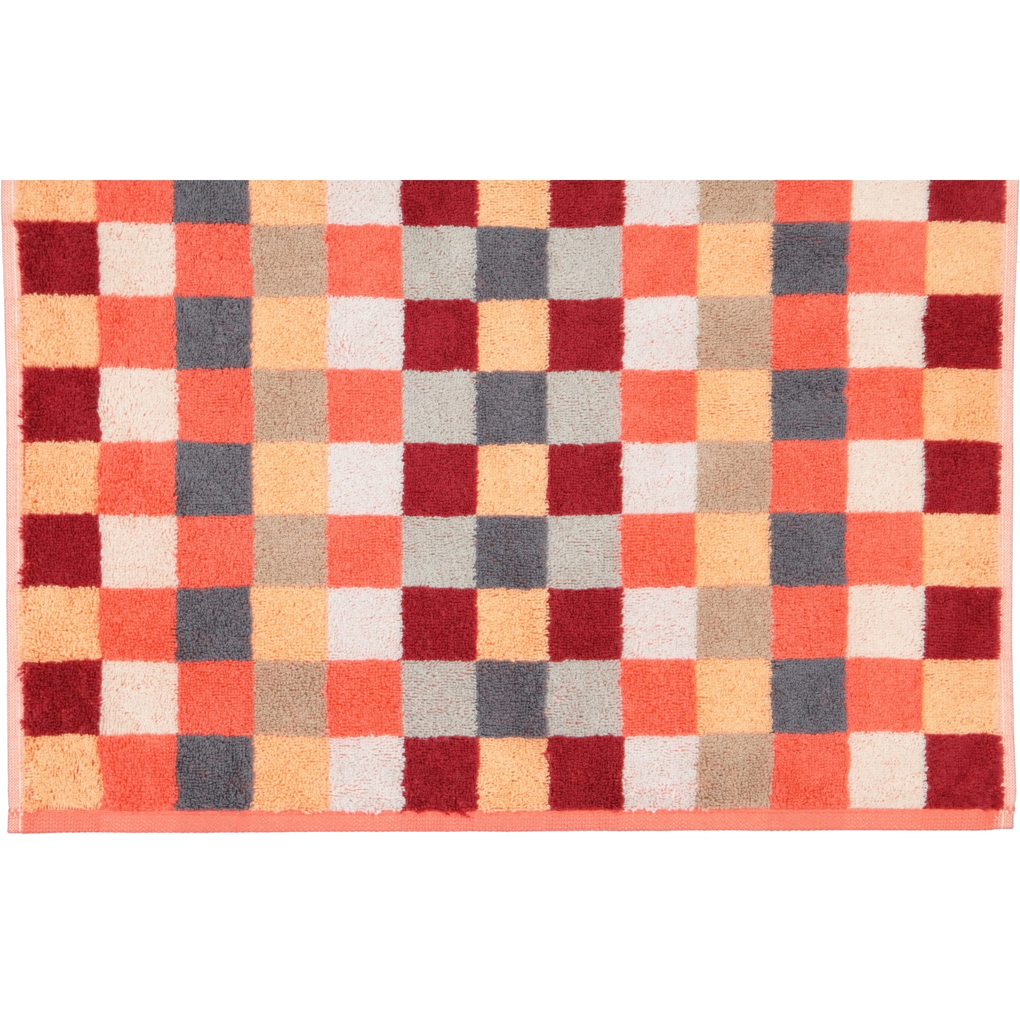Cawö - Unique Karo 942 - Farbe: koralle - 22