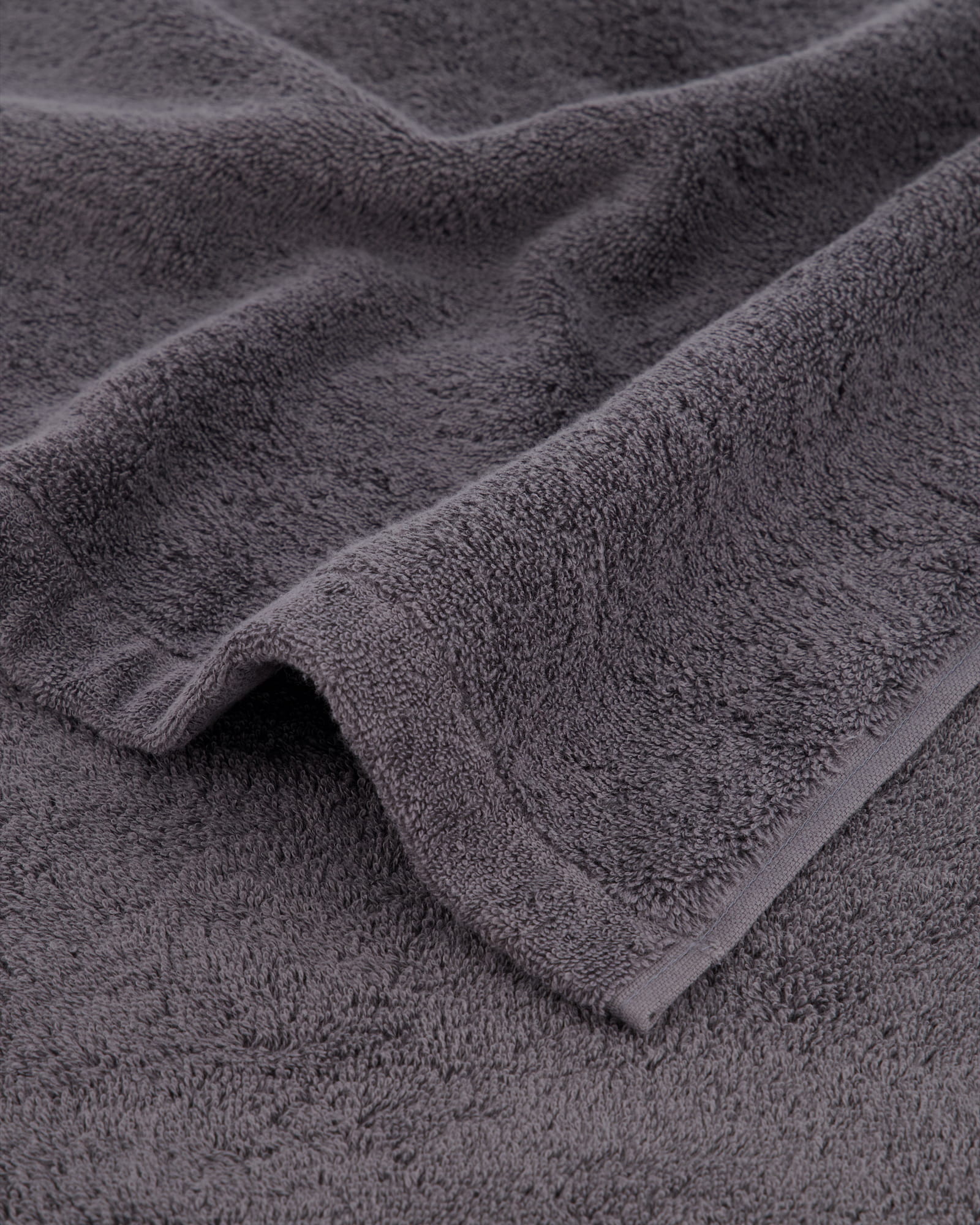 Cawö Handtücher Lifestyle Uni 7007 anthrazit - 774 - Seiflappen 30x30 cm