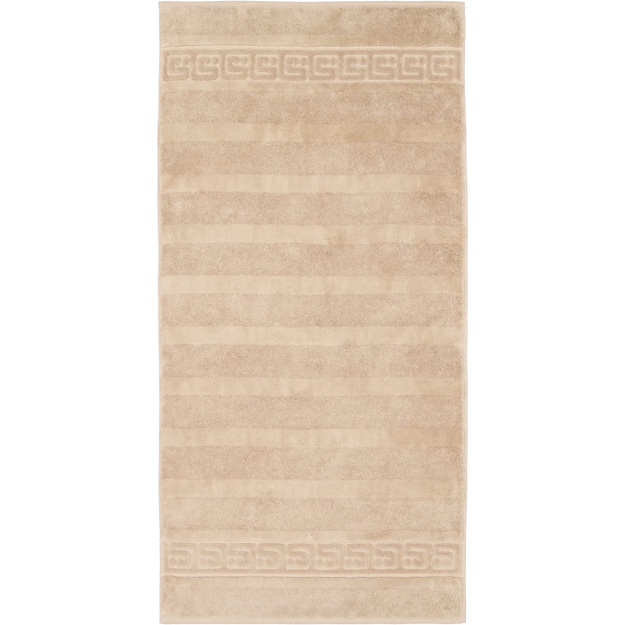 Cawö - Noblesse Uni 1001 - Farbe: 375 - sand - Handtuch 50x100 cm