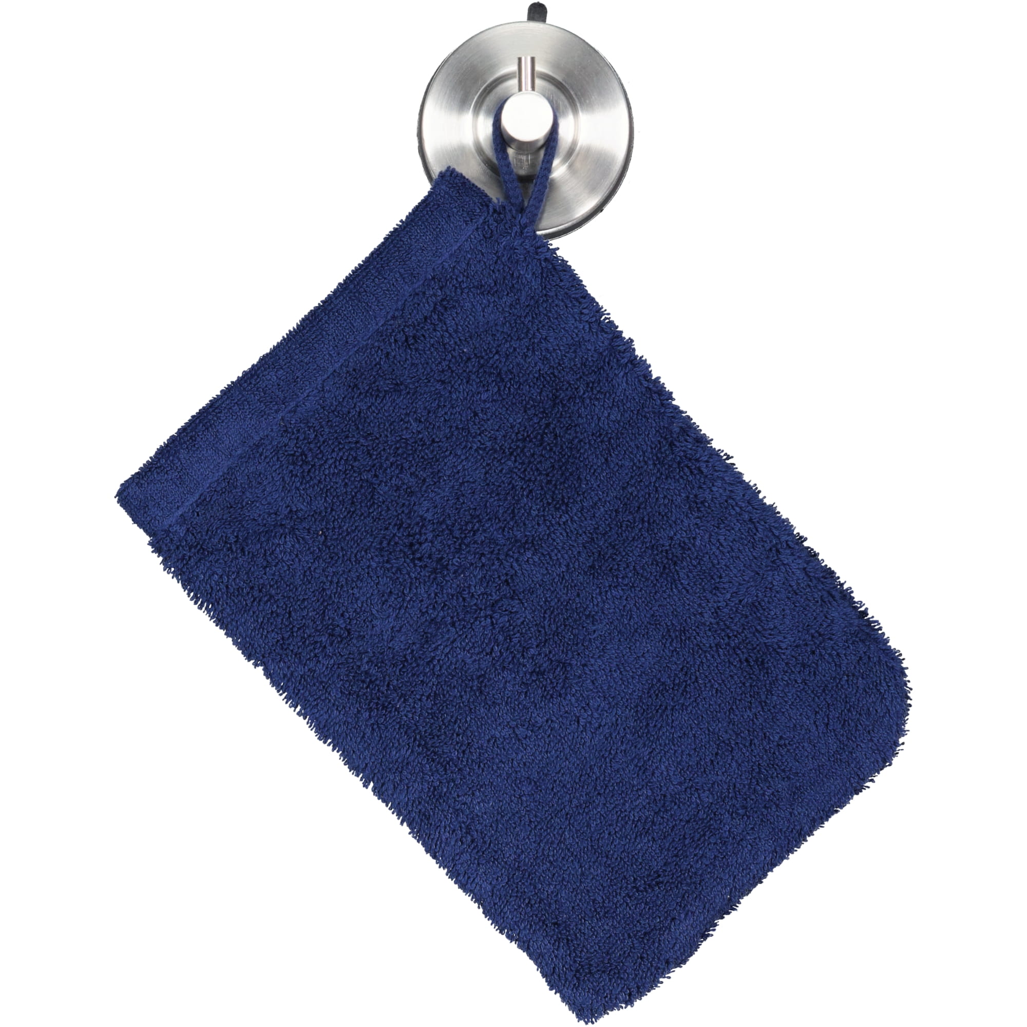 Cawö Handtücher Lifestyle Uni 7007 navy - 133 - Waschhandschuh 16x22 cm