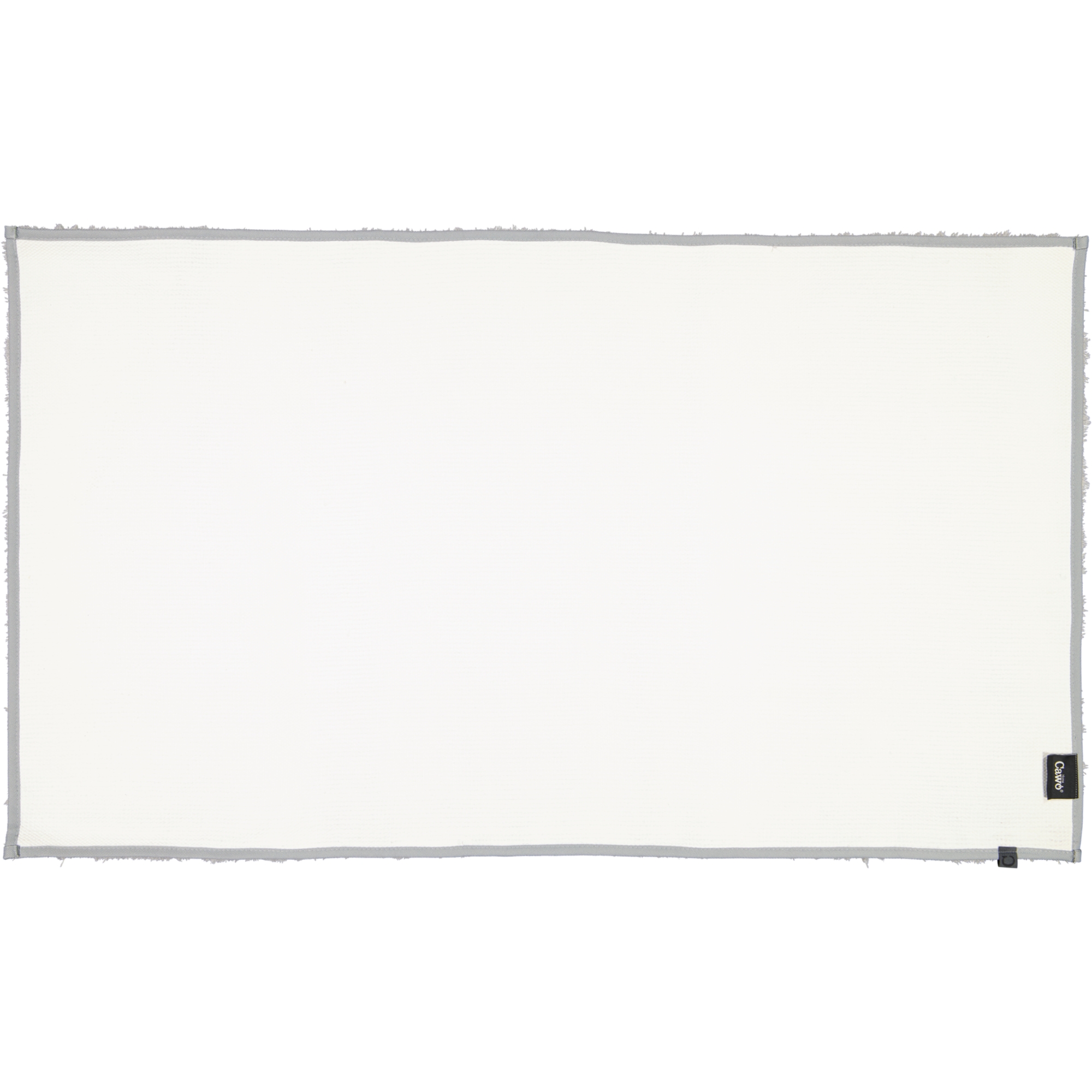 Cawö Home Badteppiche Solid 1009 platin - 705 - 70x120 cm