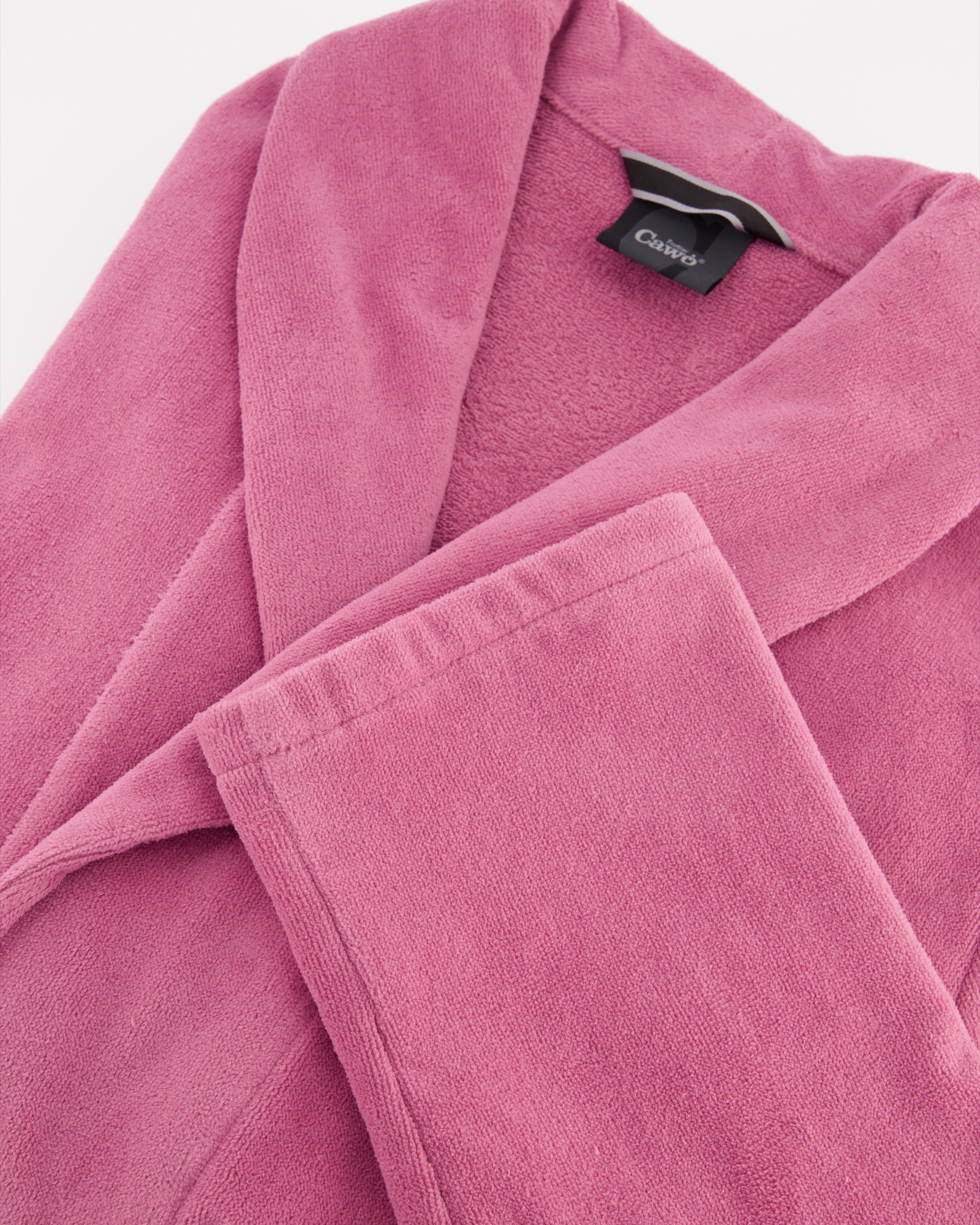 Cawö Home Damen Bademantel Schalkragen 836 - Farbe: blush - 22 - L