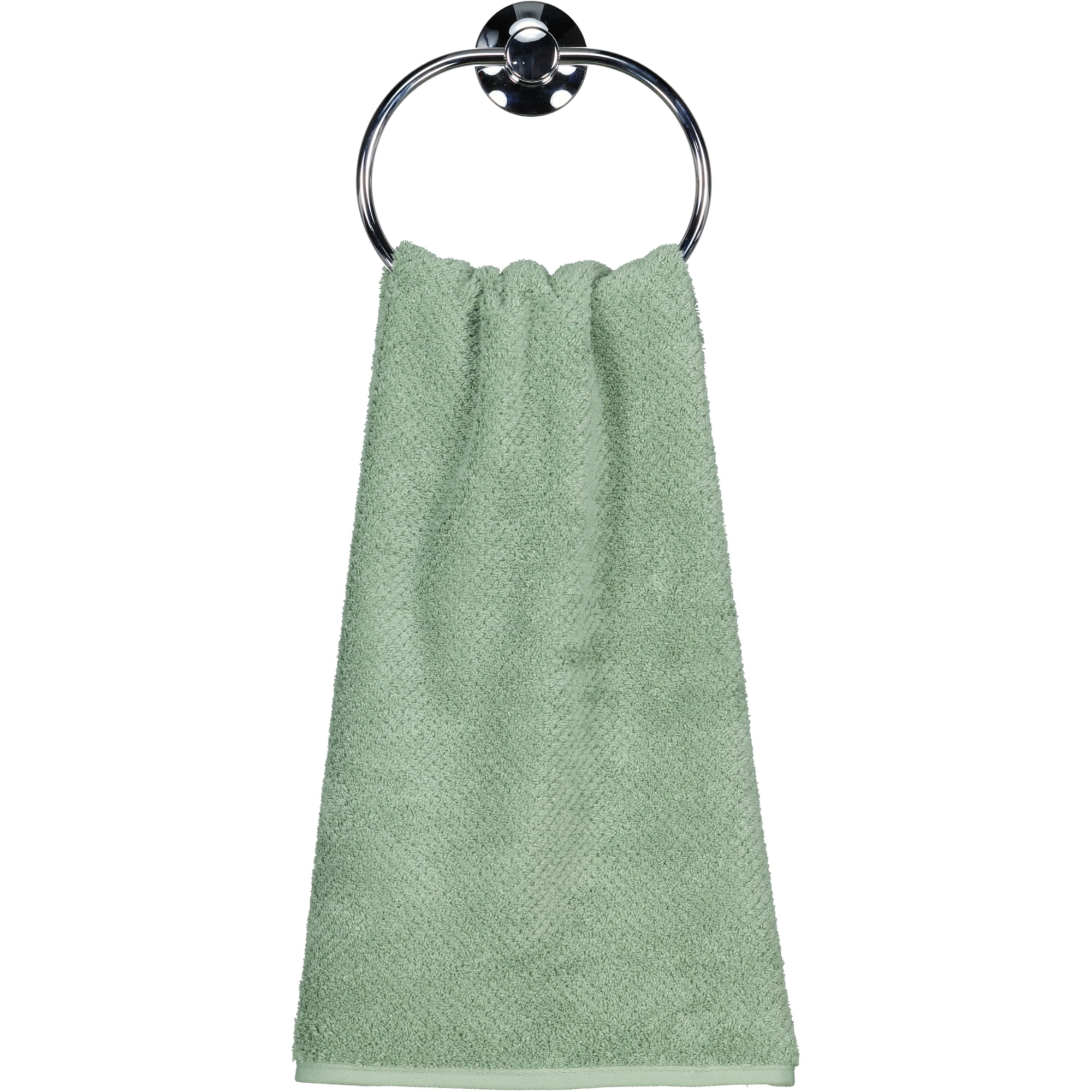 Cawö Handtücher Pure 6500 - Farbe: salbei - 443 - Handtuch 50x100 cm