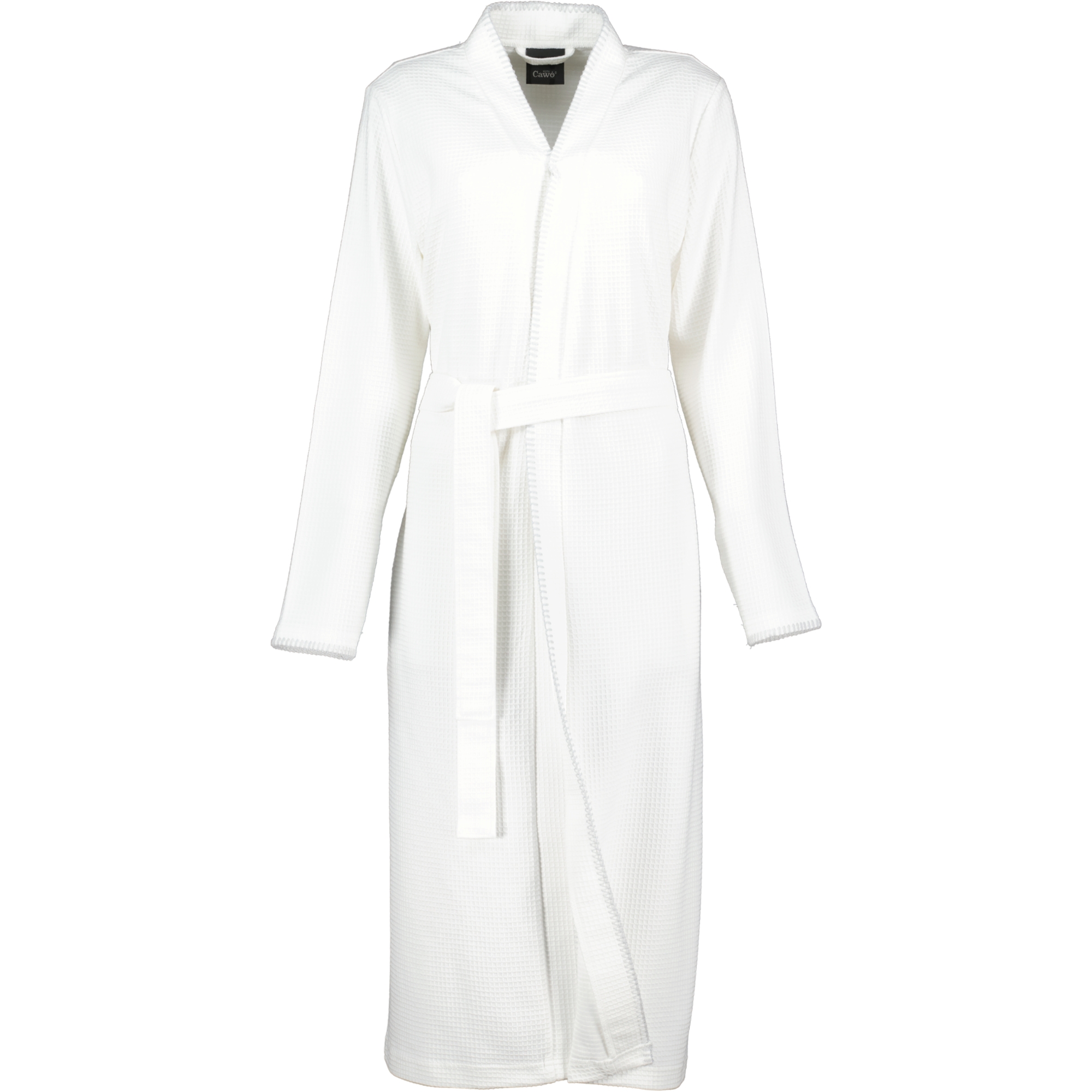 Cawö Home Bademäntel Damen Kimono Pique 812 weiß - 67 - L