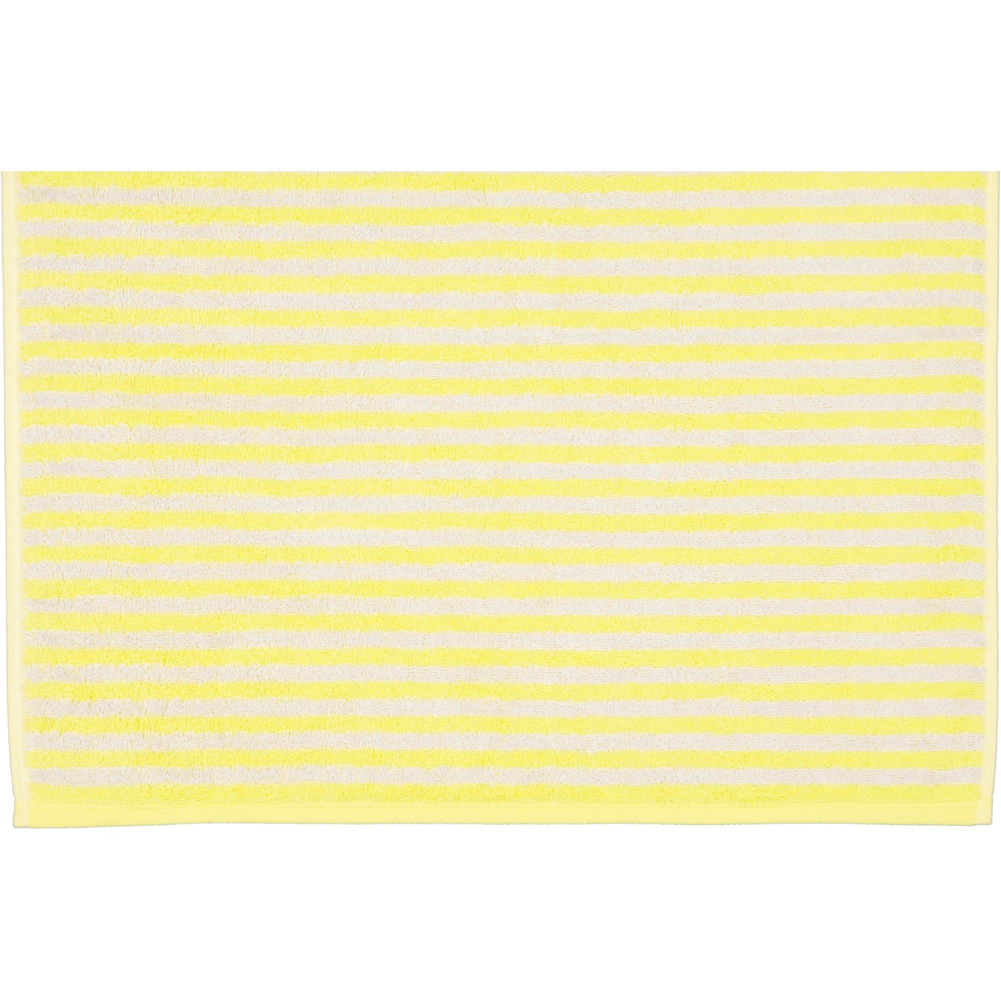 Cawö - Campus Ringel 955 - Farbe: lemon - 57 - Waschhandschuh 16x22 cm