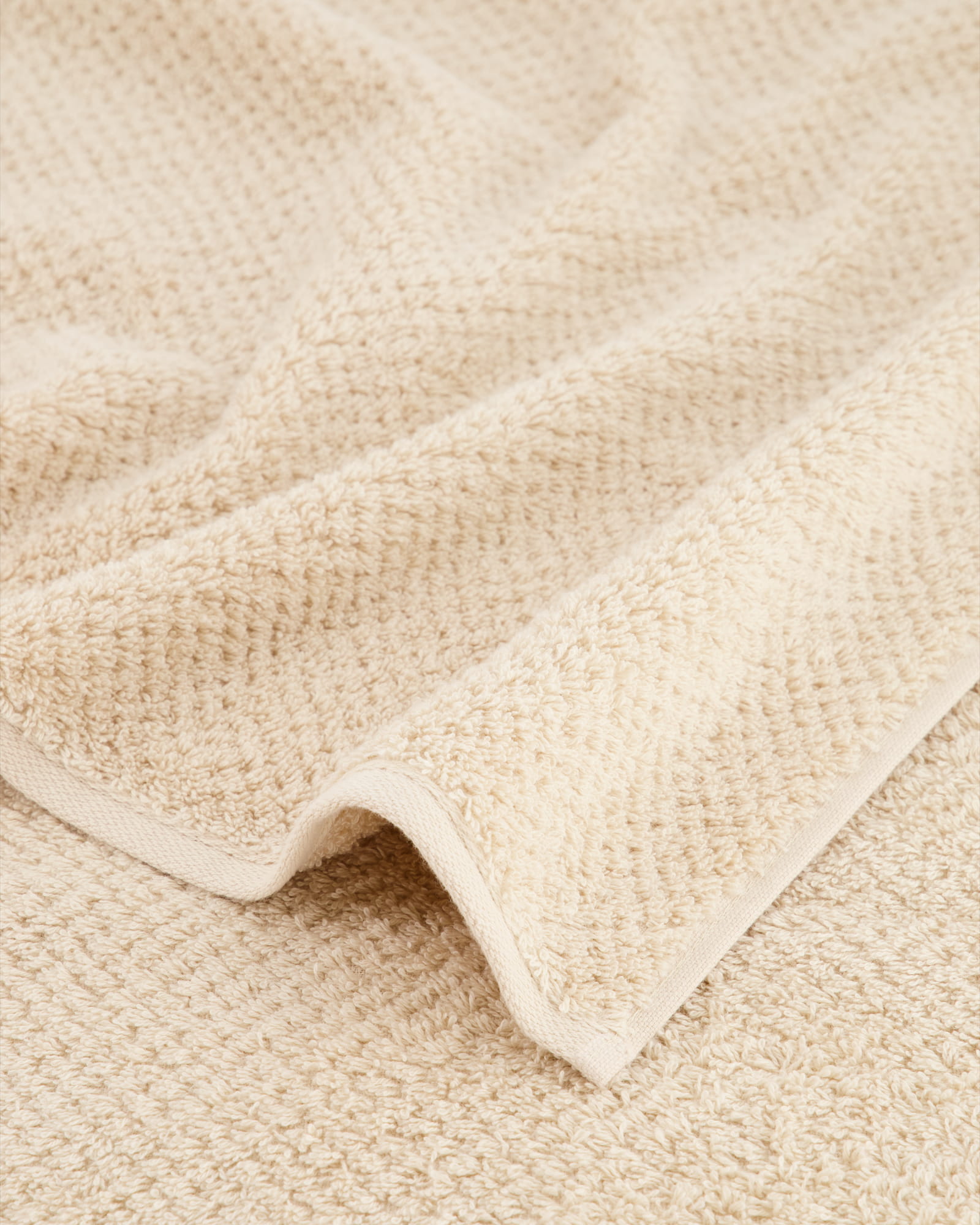 Cawö Handtücher Pure 6500 - Farbe: beige - 370 - Handtuch 50x100 cm