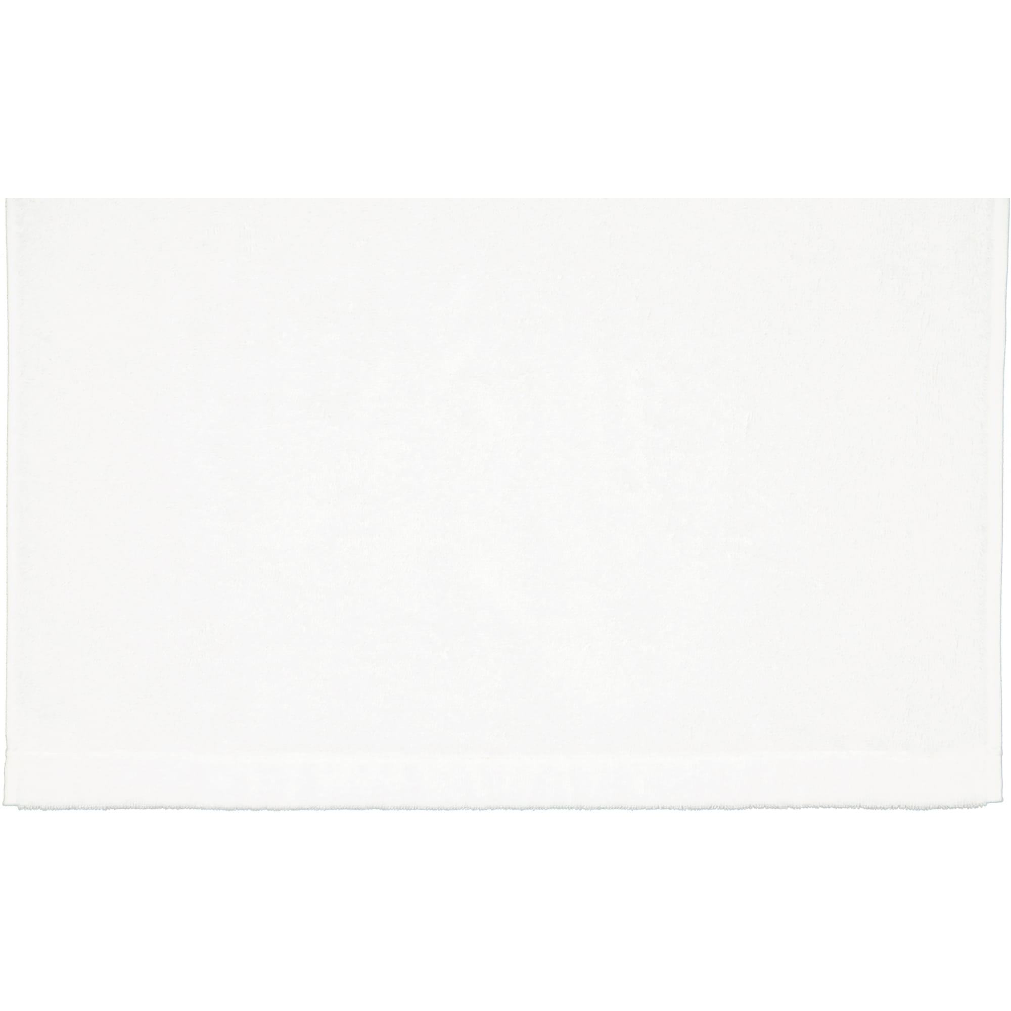Cawö Handtücher Lifestyle Uni 7007 weiß - 600 - Seiflappen 30x30 cm