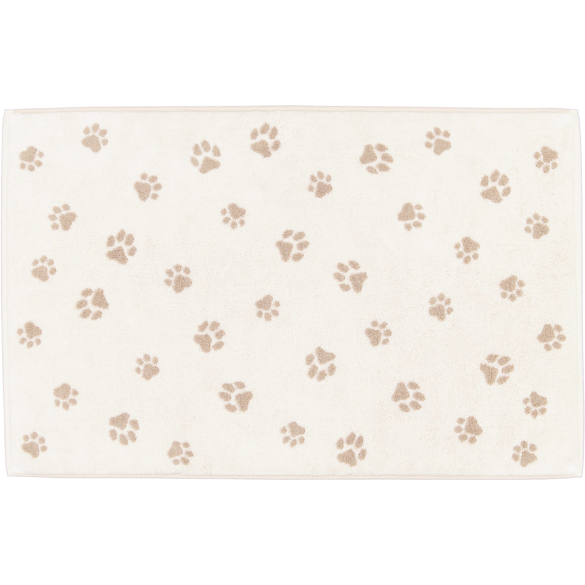 Cawö Badematten WE LOVE DOGS Paws 6247 natur/beige - 33 - 50x80 cm