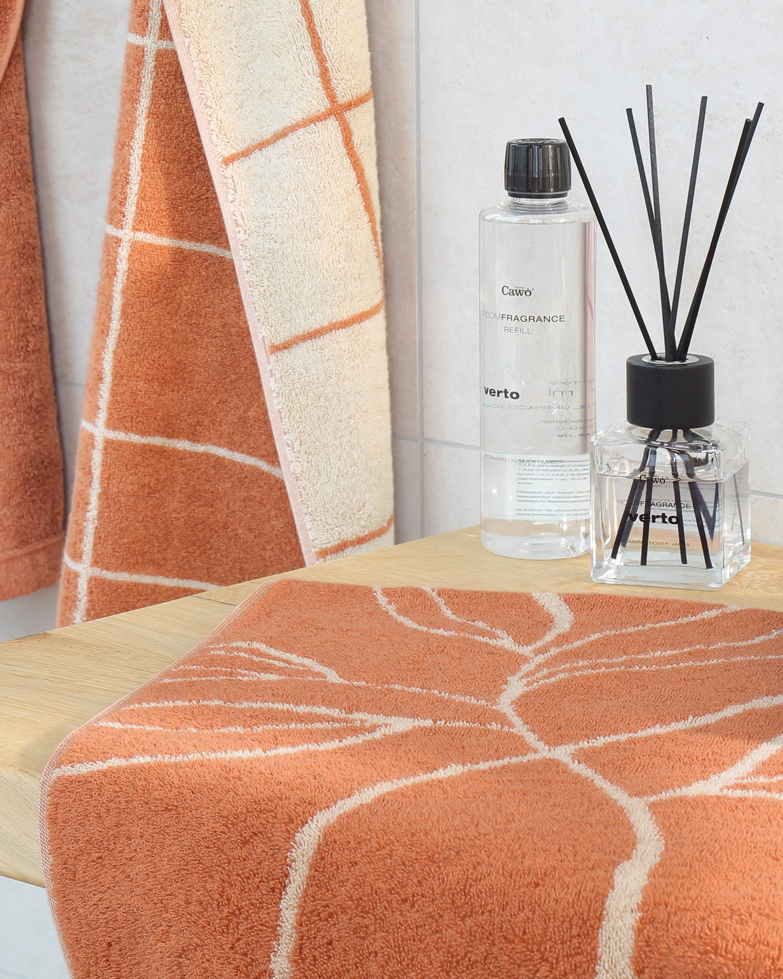 Cawö Handtücher Atelier Floral 6239 kupfer - 33