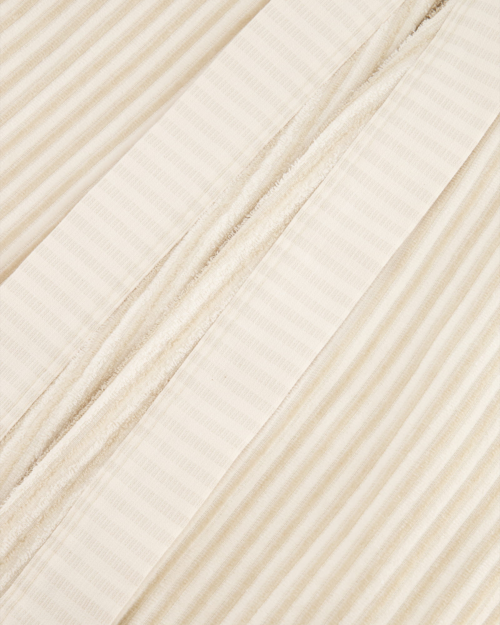 Cawö Bademäntel Herren Kimono Struktur 5718 beige - 33