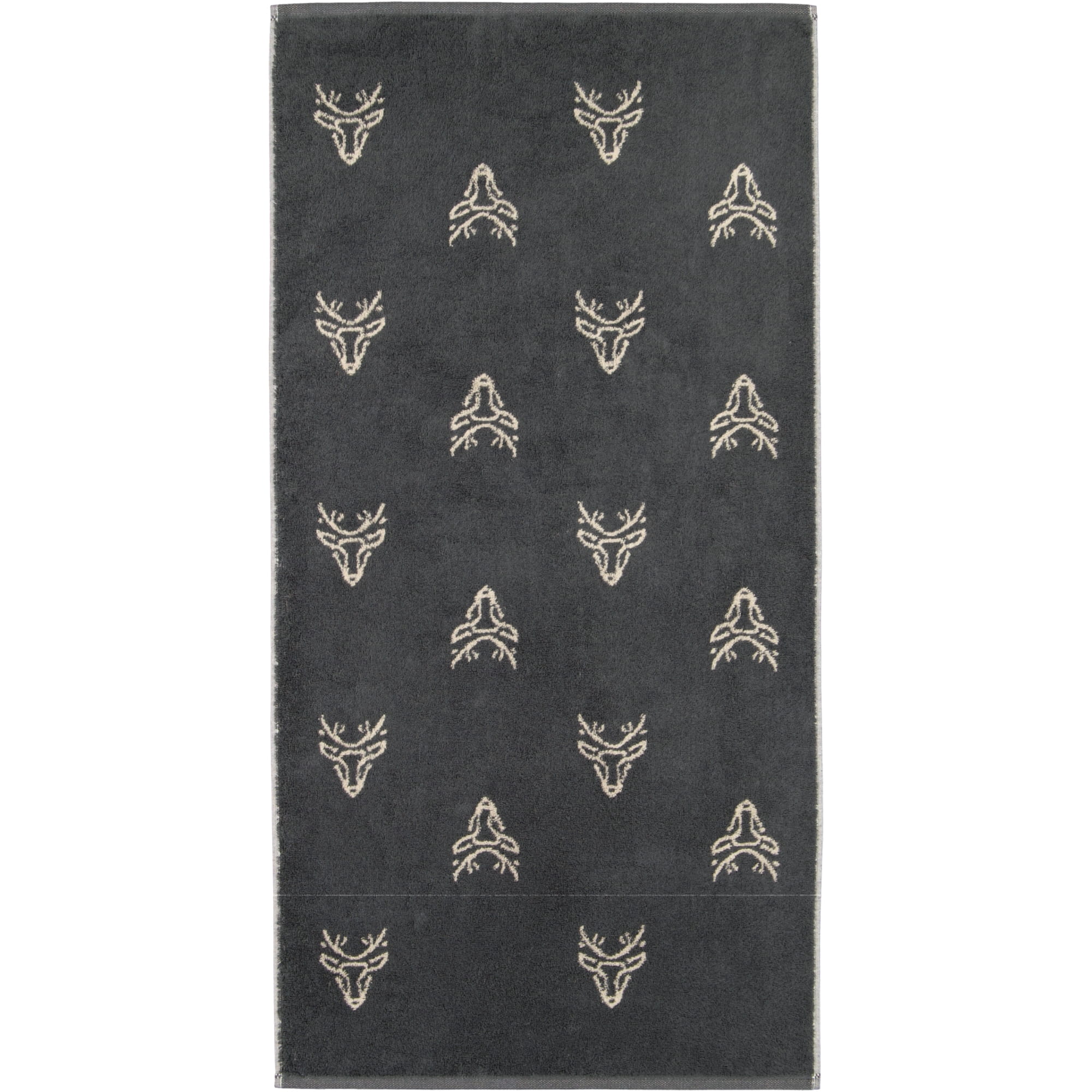 Cawö Handtücher Alpenchic Edition Allover 6229 granit - 73 - Handtuch 50x100 cm